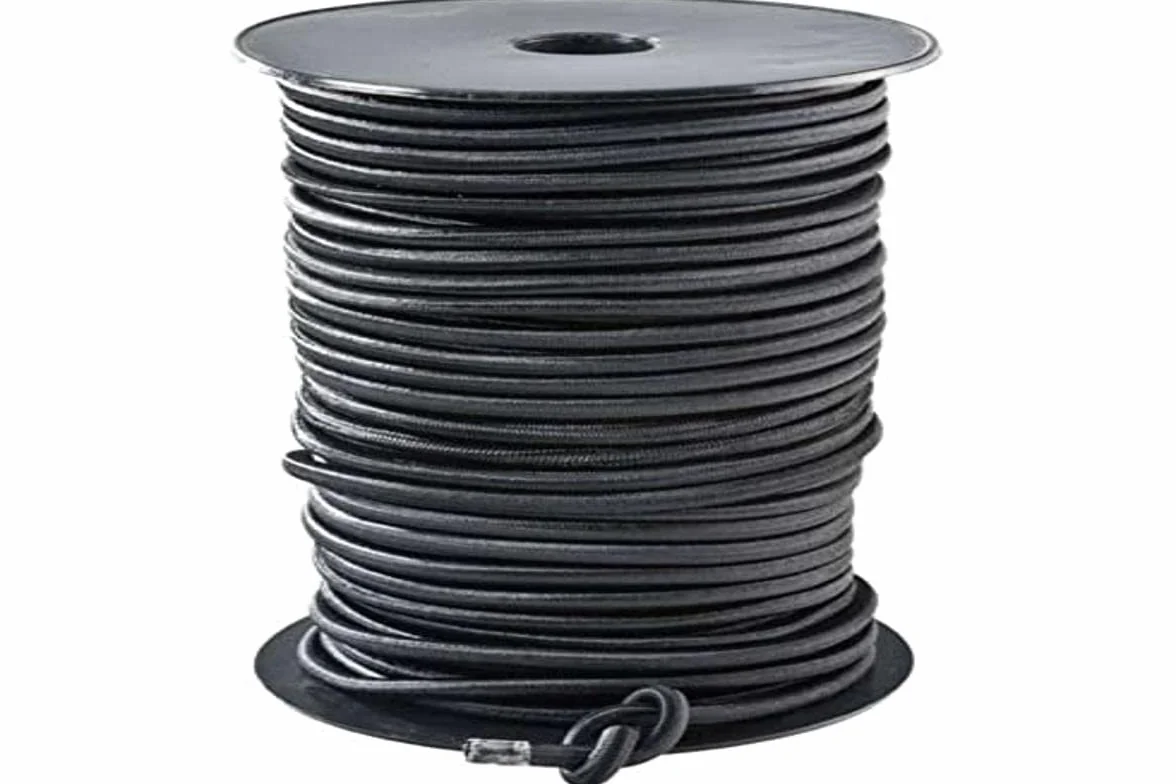 WERKA PRO Tendeur élastique Noir Ø 8mm x 20m