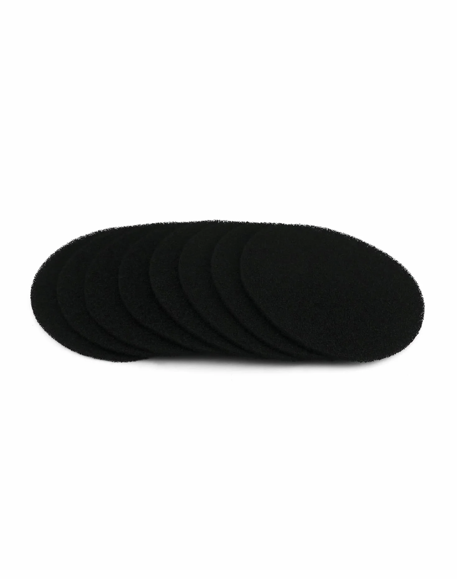 Filtres Compost Ronds Charbon Actif 8 Pièces pour Poubelles Jusqu'à 17 cm