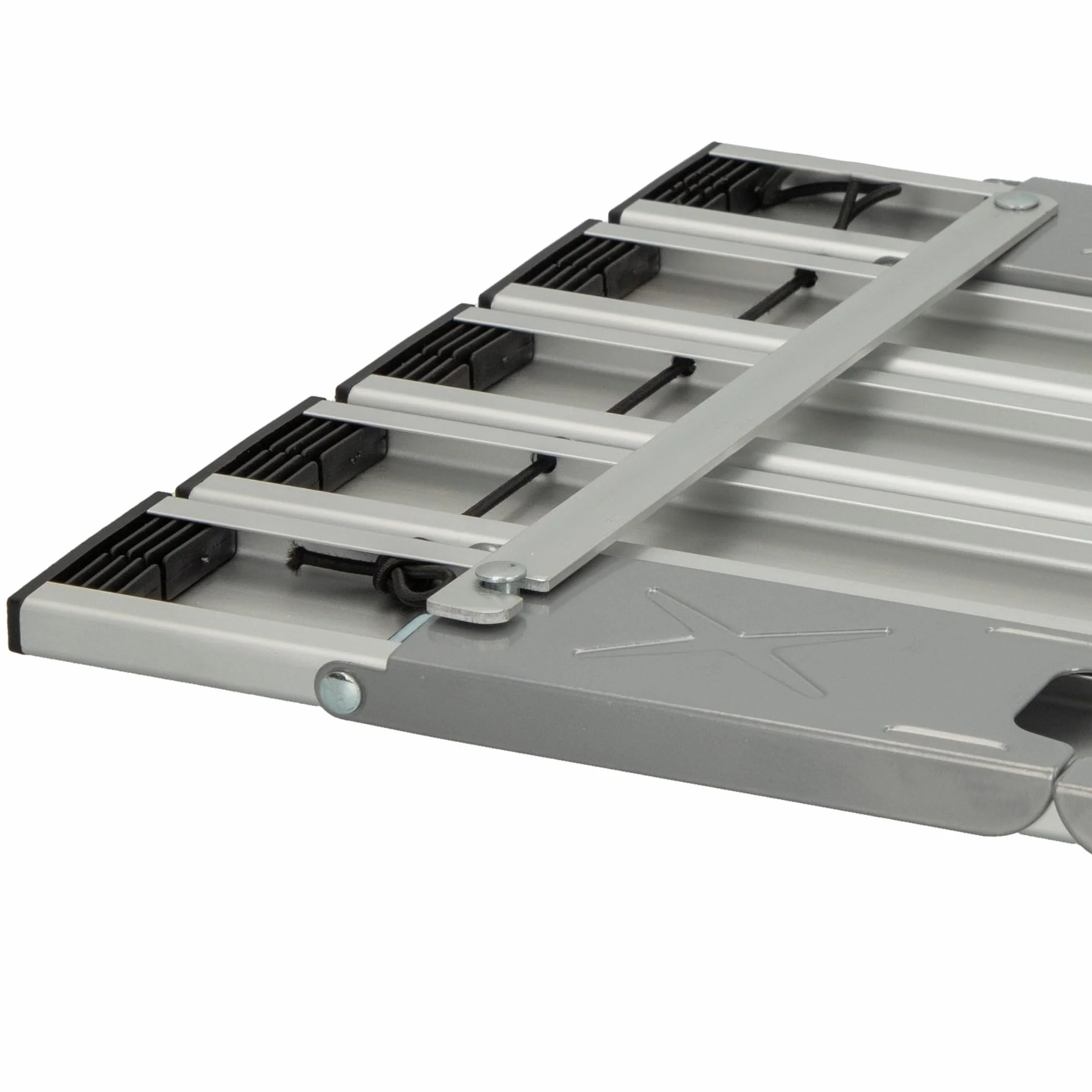 Aktive Table d'appoint Pliable de Camping Argenté