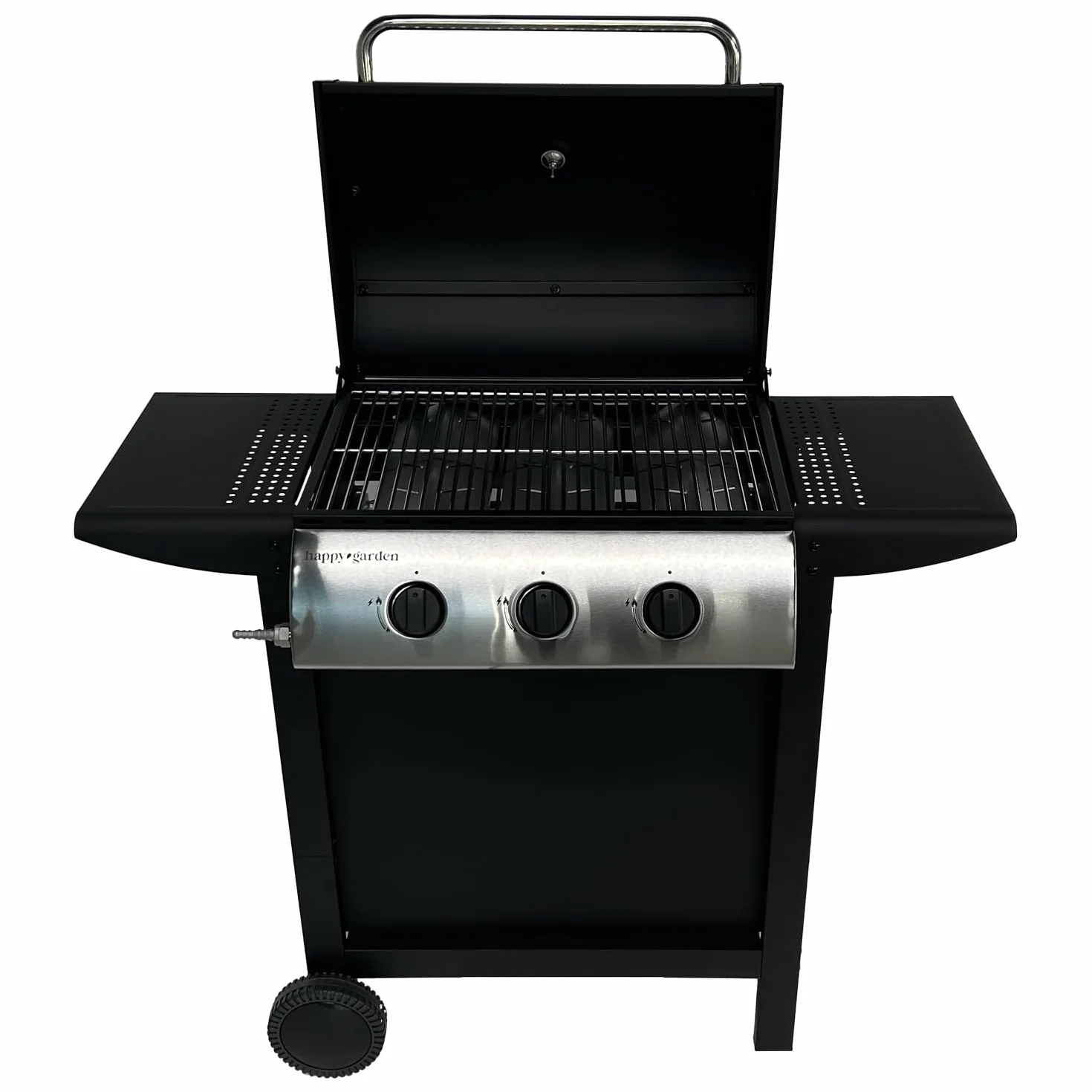 Barbecue Gaz Hawaï 3 Brûleurs 8,4 kW Butane/Propane HAPPY GARDEN