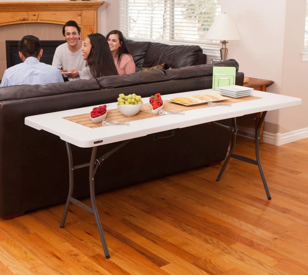 LIFETIME Table Rectangulaire Pliante 183 x 70 cm