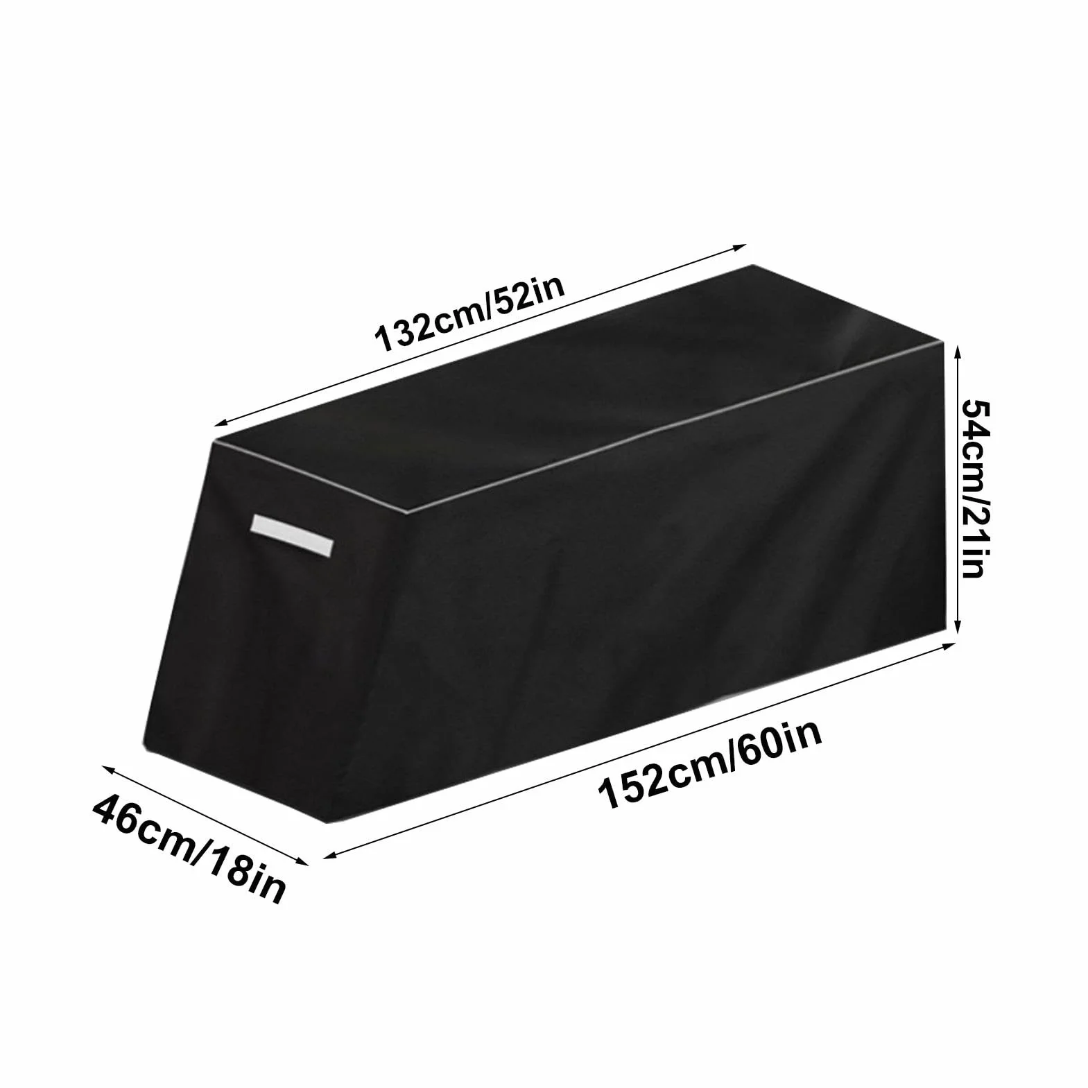Housse de banc d'entraînement imperméable en tissu Oxford 210D pour protection d'équipement d'exercice