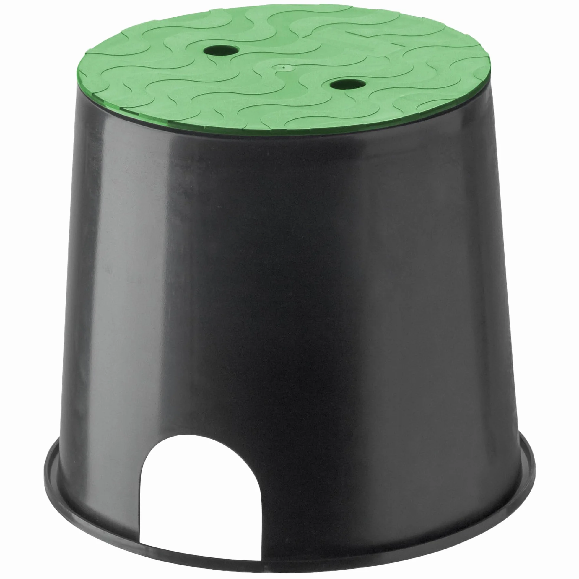 Regard Arrosage Circulaire 285 x 250 mm Polypropylène Enterré 1 à 2 Électrovannes