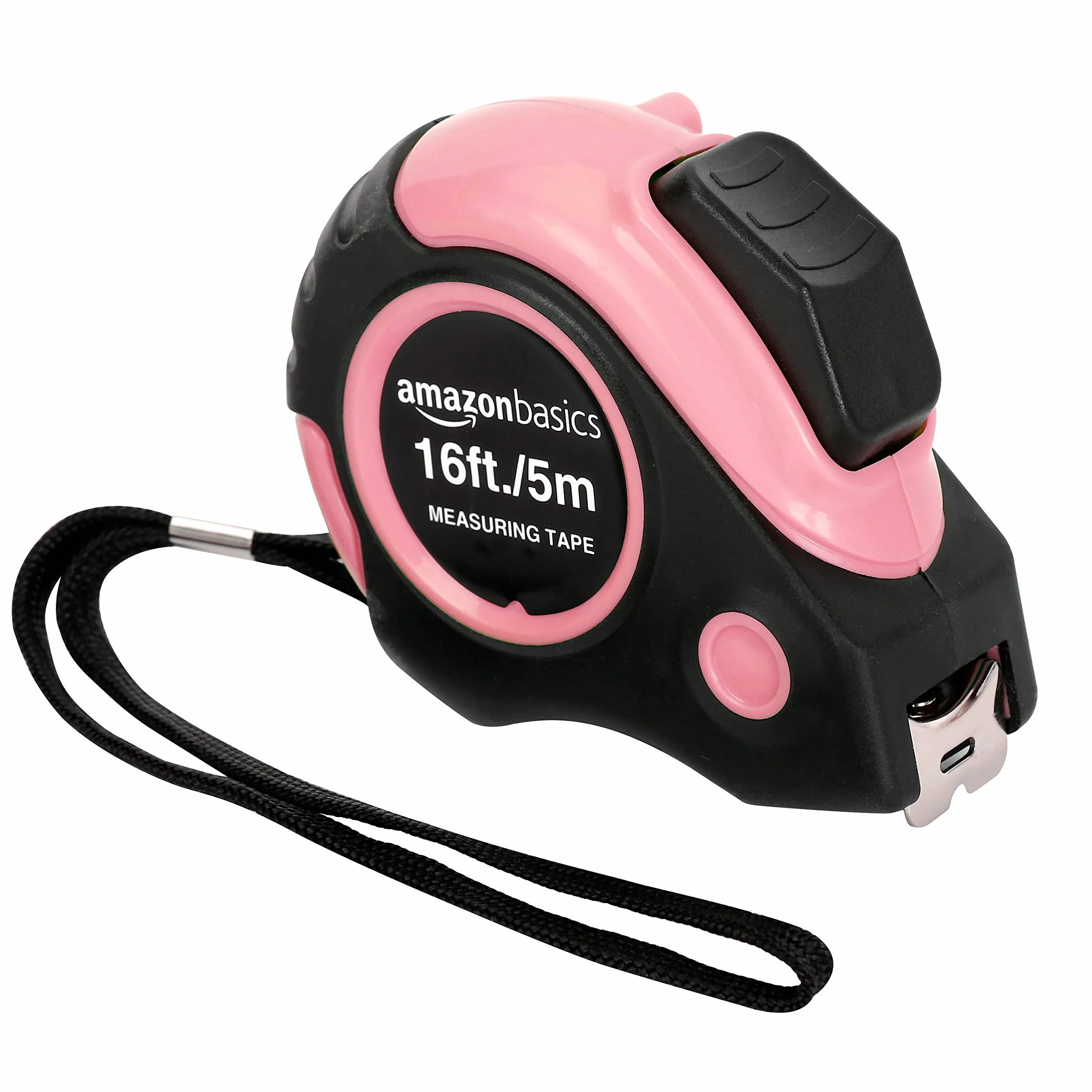 Amazon Basics Mètre ruban 5 m rose