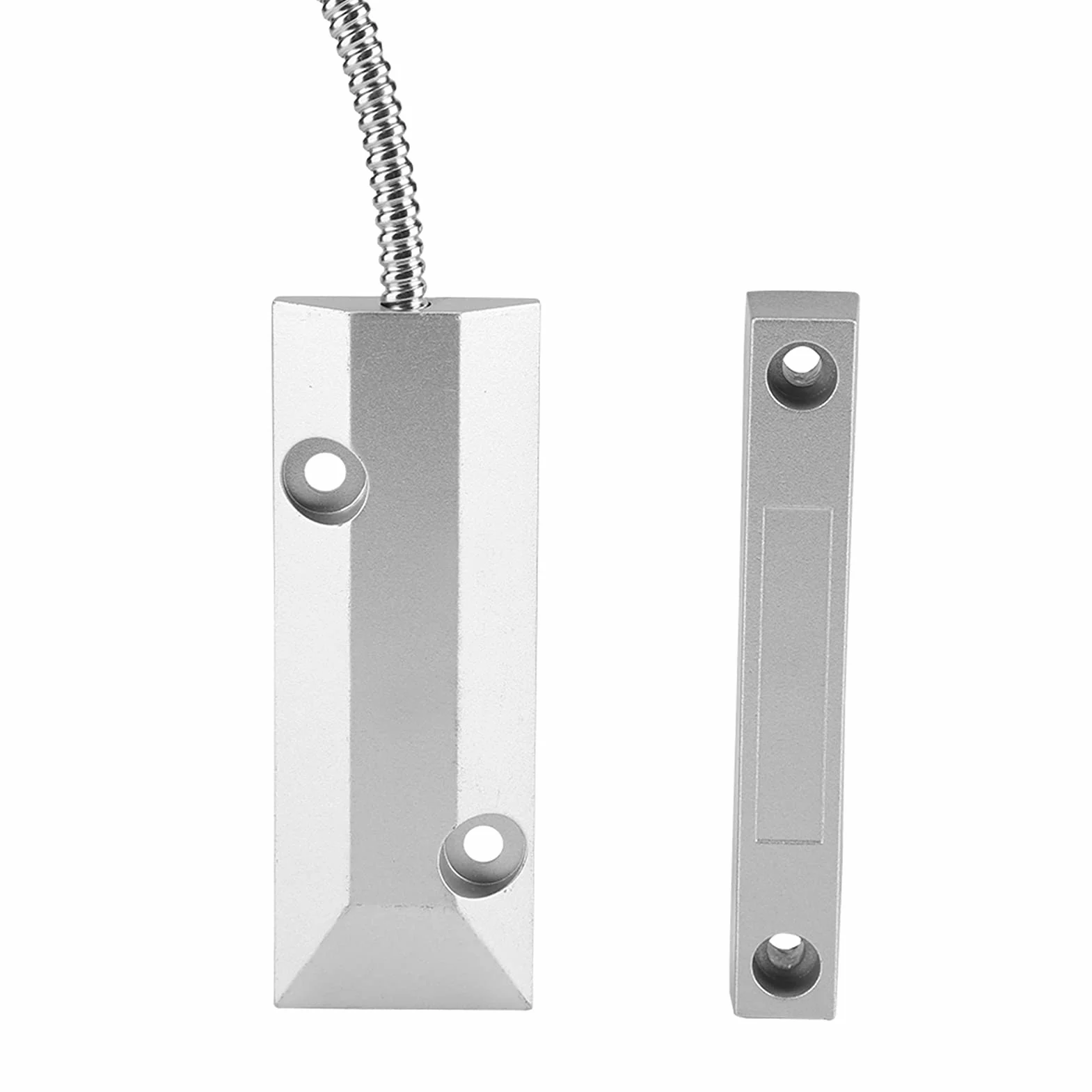 Détecteur de contact magnétique filaire pour porte et fenêtre pour alarme de sécurité