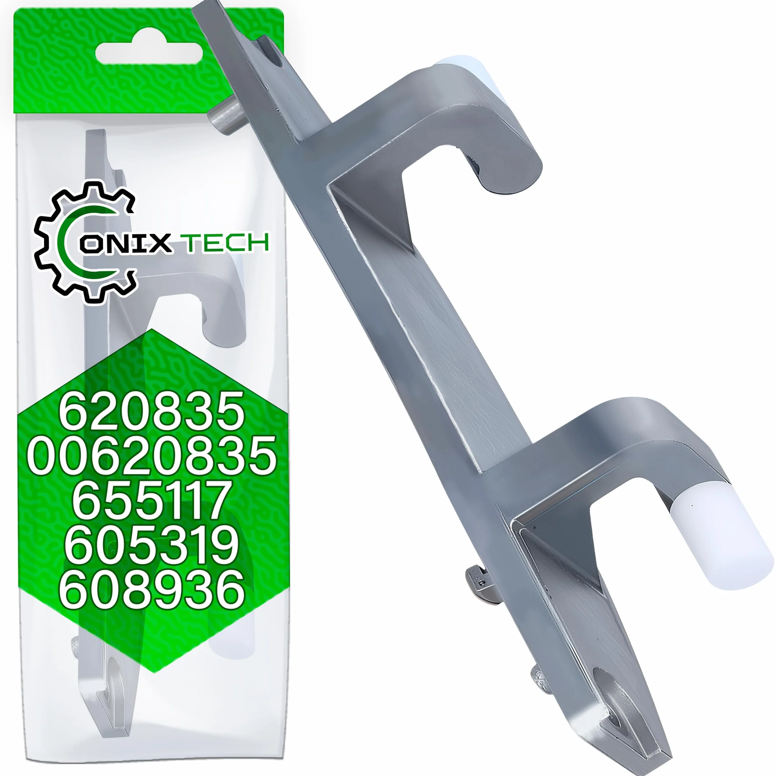 Charnière de Porte de Machine a Laver avec Code Original 620835 00620835 655117 605319 608936 pour Bosch pour Siemens pour Balay pour Constructa pour Neff - Garantie de 5 Ans - ONIX TECH