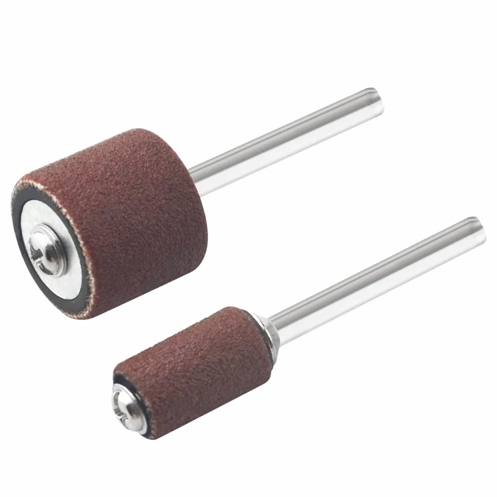 WMYCONGCONG Lot de 252 Jeu de ponceuses à tambour y compris 180 240 320 600 Grits tambours de ponçage avec mandrins pour outil rotatif Dremel