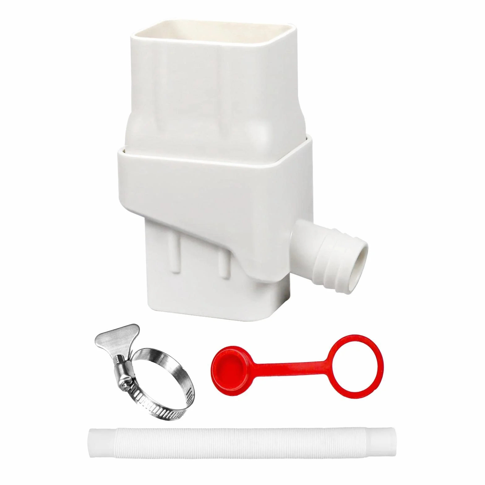 perfk Récupérateur d'Eau de Pluie, Kit Collecteur Eau de Pluie Raccord