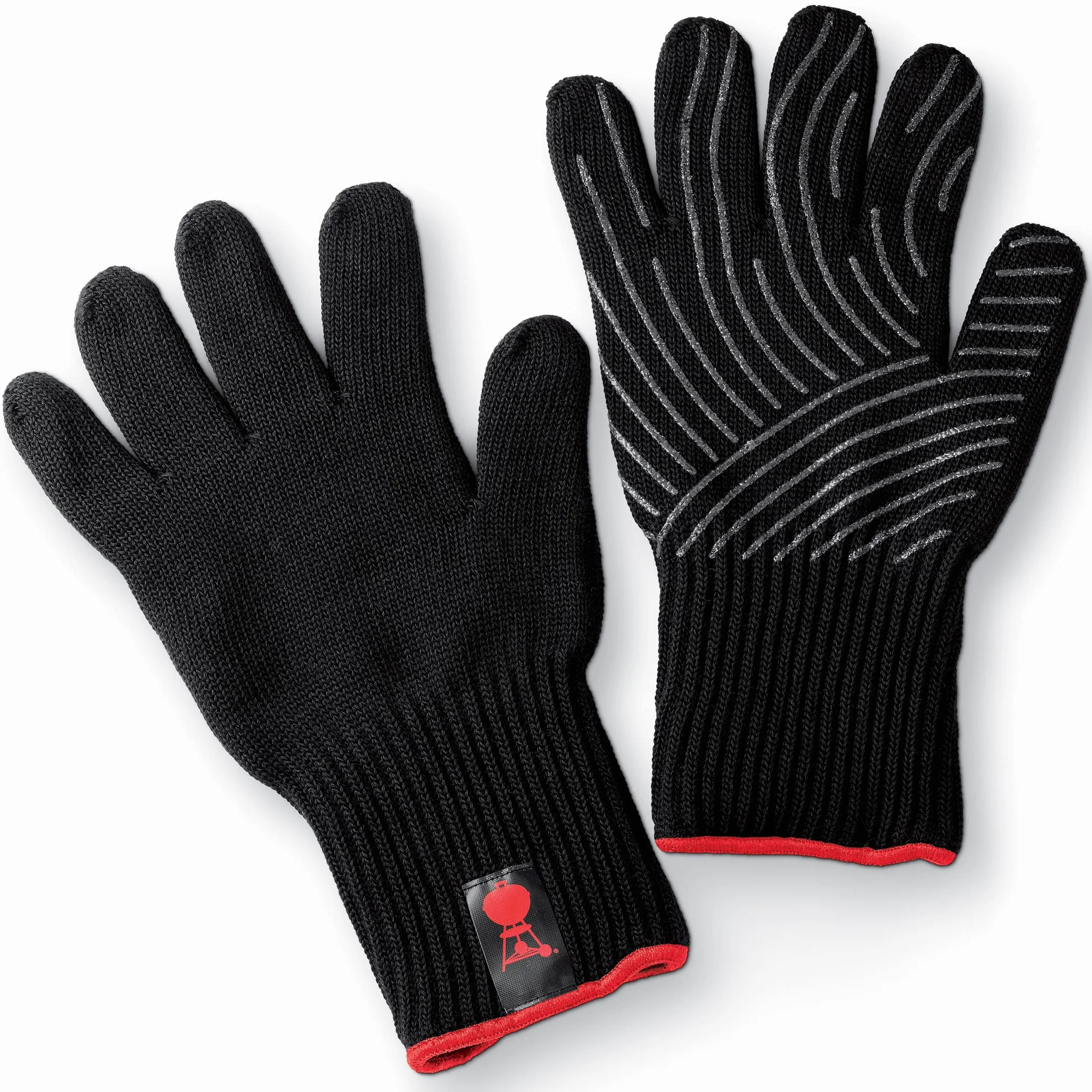 Weber Gants de Barbecue Premium Taille L/XL 1 Paire Tissu Kevlar Noir Protection Haute Température
