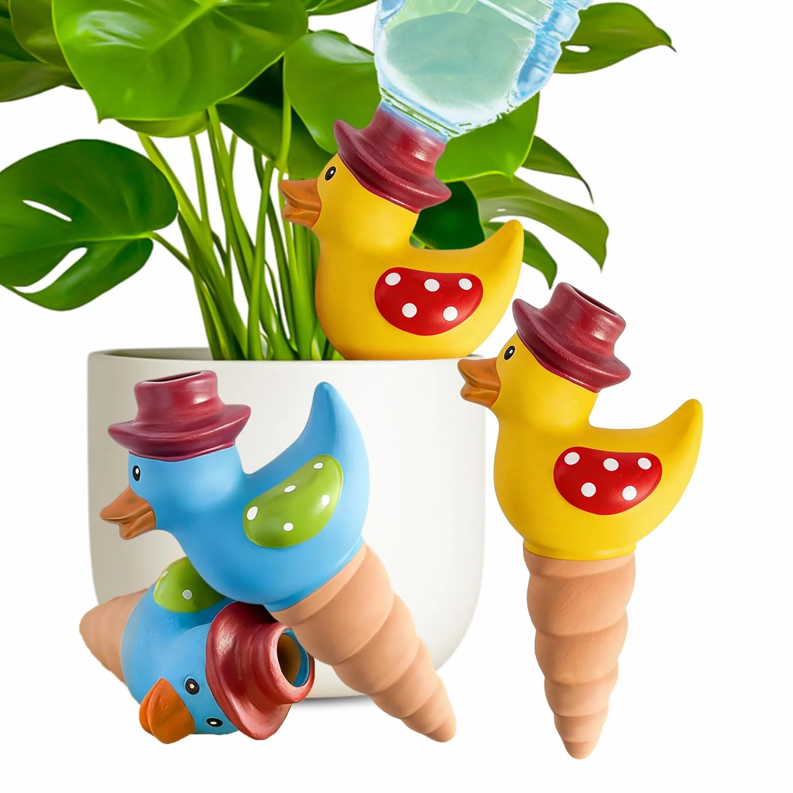Ollas Terre Cuite à Planter, Arrosage Automatique pour Plantes Intérieur Extérieur