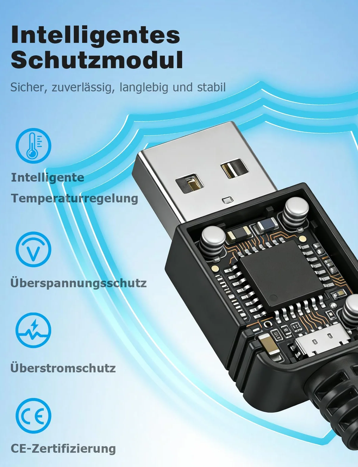 Mellbree Câble de charge USB 2m pour aspirateur de piscine Intex ZR100 28626 28620 NP