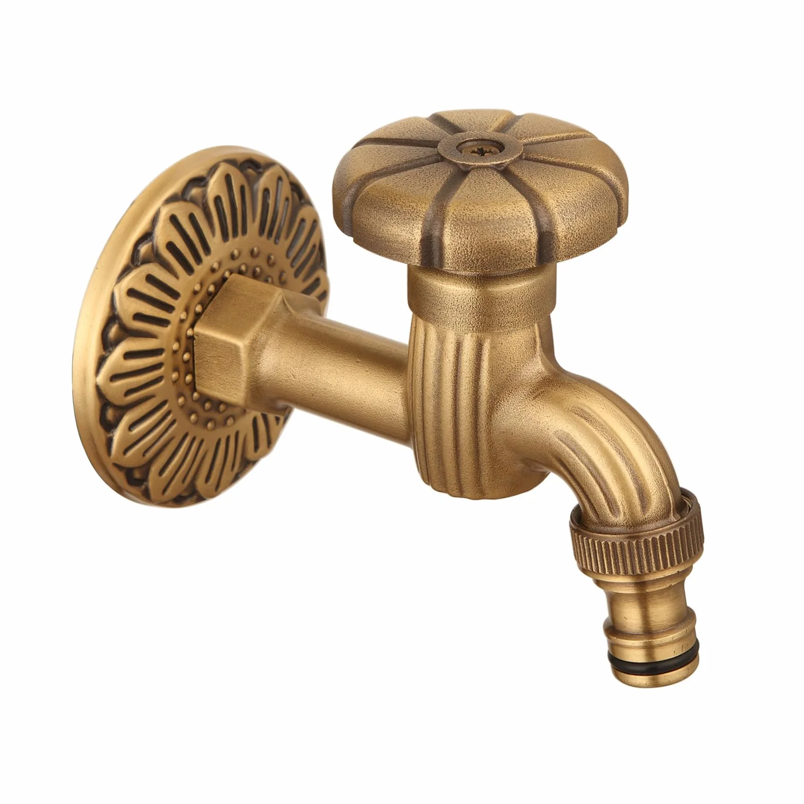 Robinet de Jardin Style Renaissance 1/2" Laiton Gargouille Fontaine Design