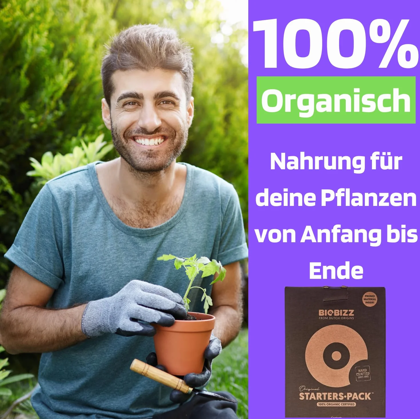 Biobizz Pack Démarrage Engrais Liquide pour Plantes Set de Croissance