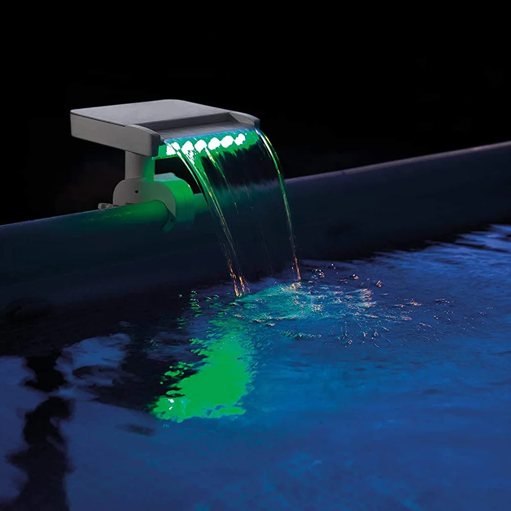 Intex Piscine Cascade LED Multicolore 33,8 x 38,1 x 31,8 cm