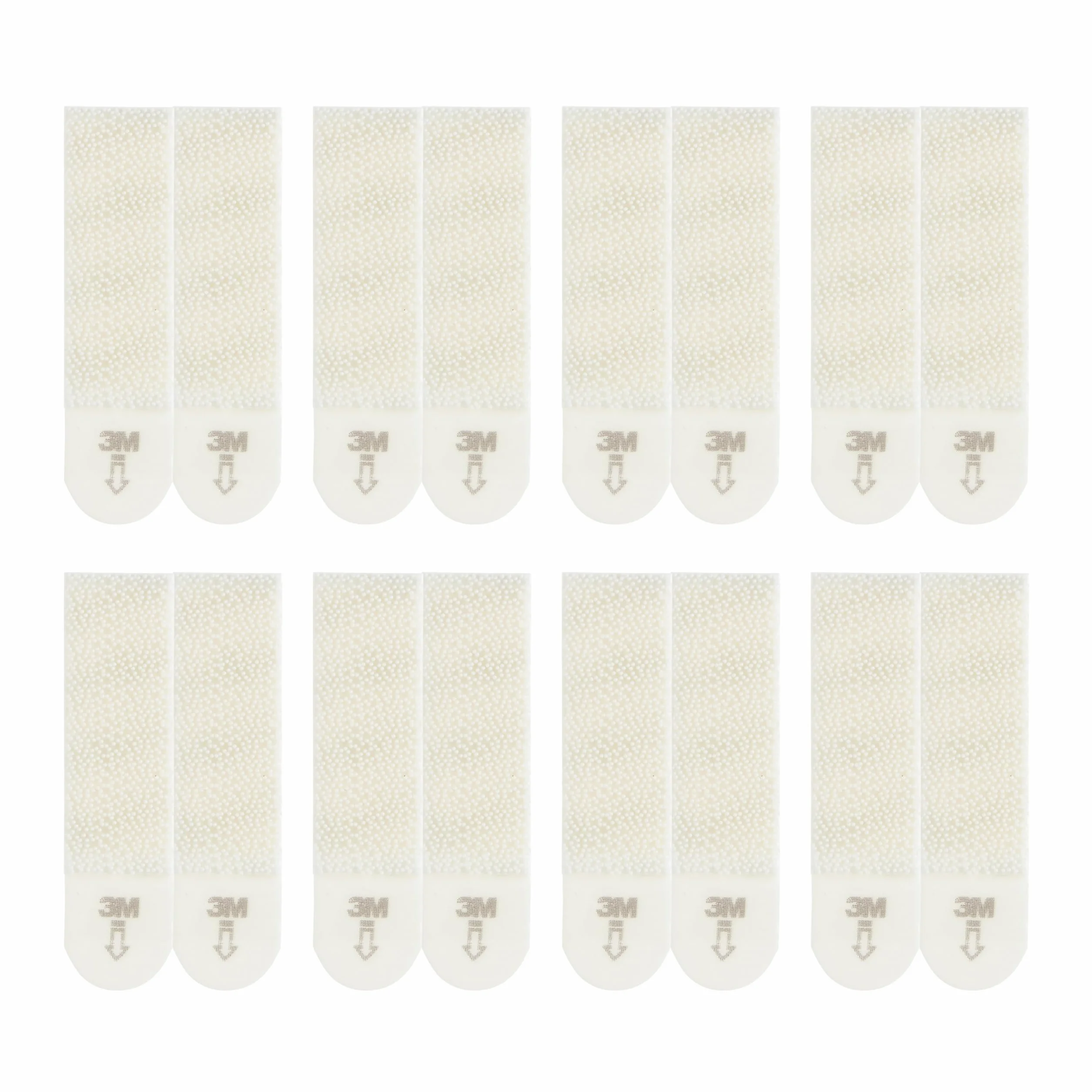 Command Languettes Accroches Tableaux Moyen Modèle - 8 Paires (16 Languettes) Blanc - Supporte jusqu'à 5 kg - Sans Outils - Fixation sans Dommages