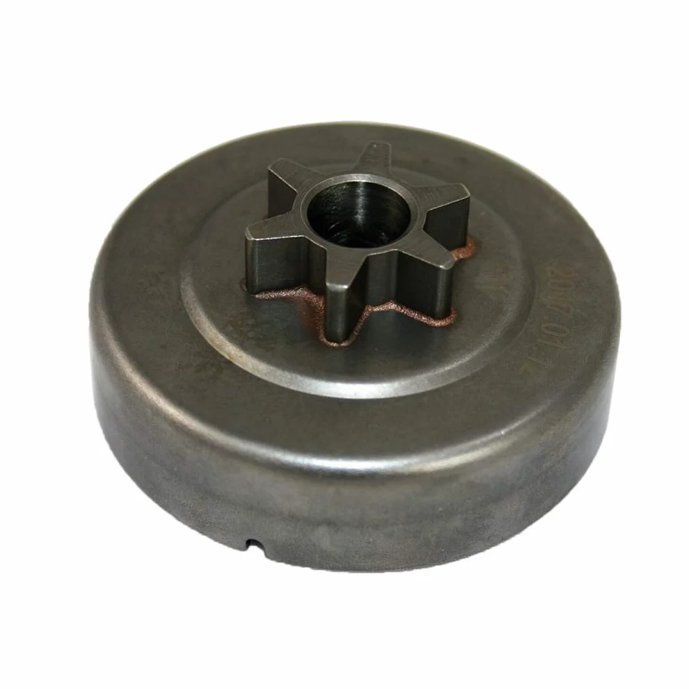 AISEN Cloche d'embrayage 3/8 6T pour Stihl 017 018 021 023 025 MS170 MS180 MS210 MS230 MS250 Tronçonneuse avec Roulements à aiguilles