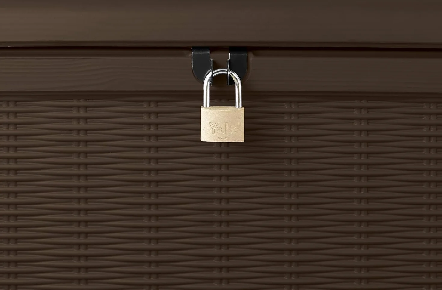 Keter BORNEO Coffre de rangement extérieur 416 litres Marron