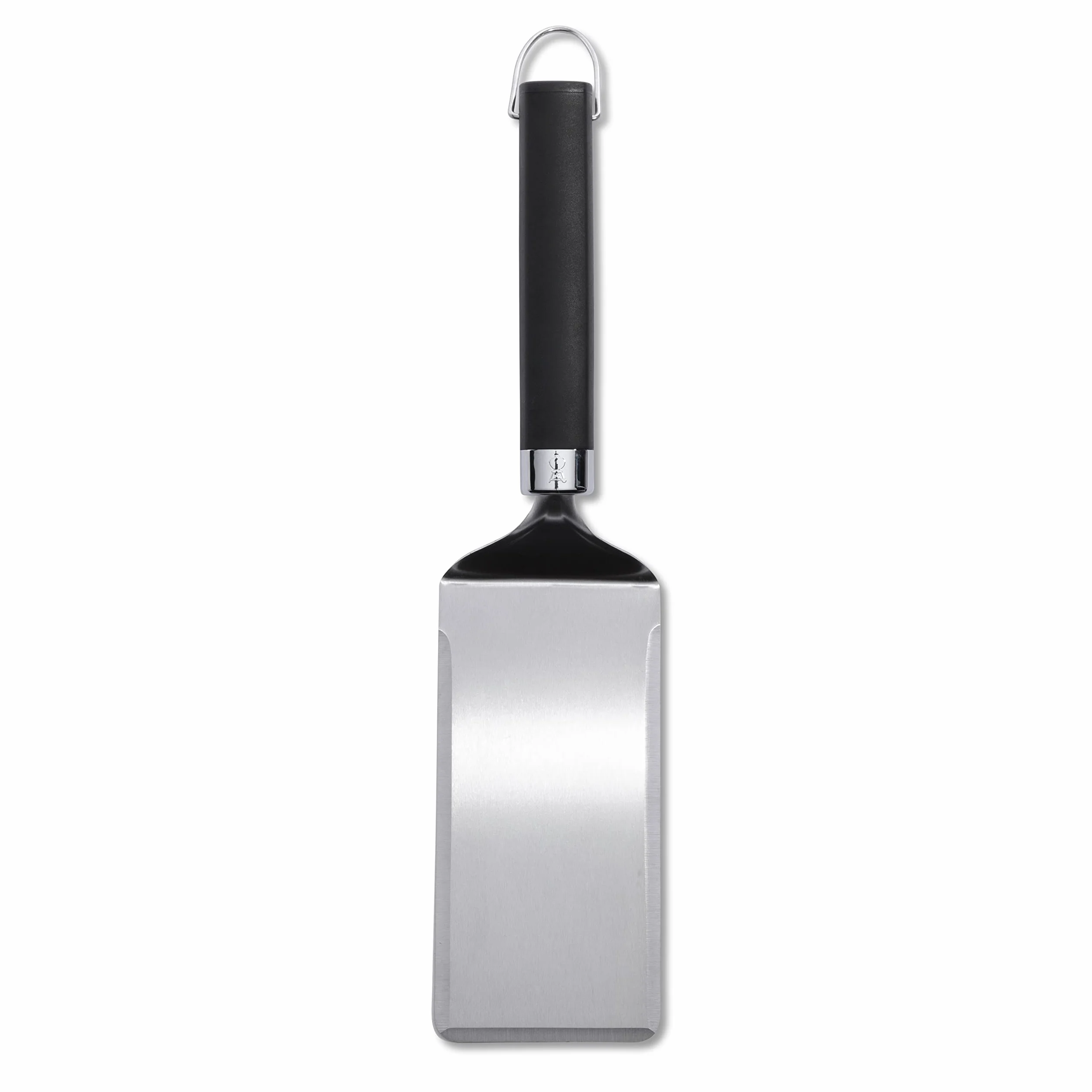Weber Spatule Plancha Acier Inoxydable 41cm Bord Biseauté Antidérapant Lave-Vaisselle Argent