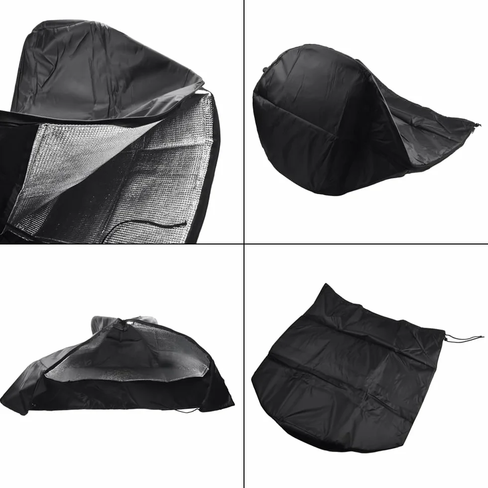 Housse de Protection pour Plantes en Pot d'Hiver 65x70cm avec Cordon de Serrage