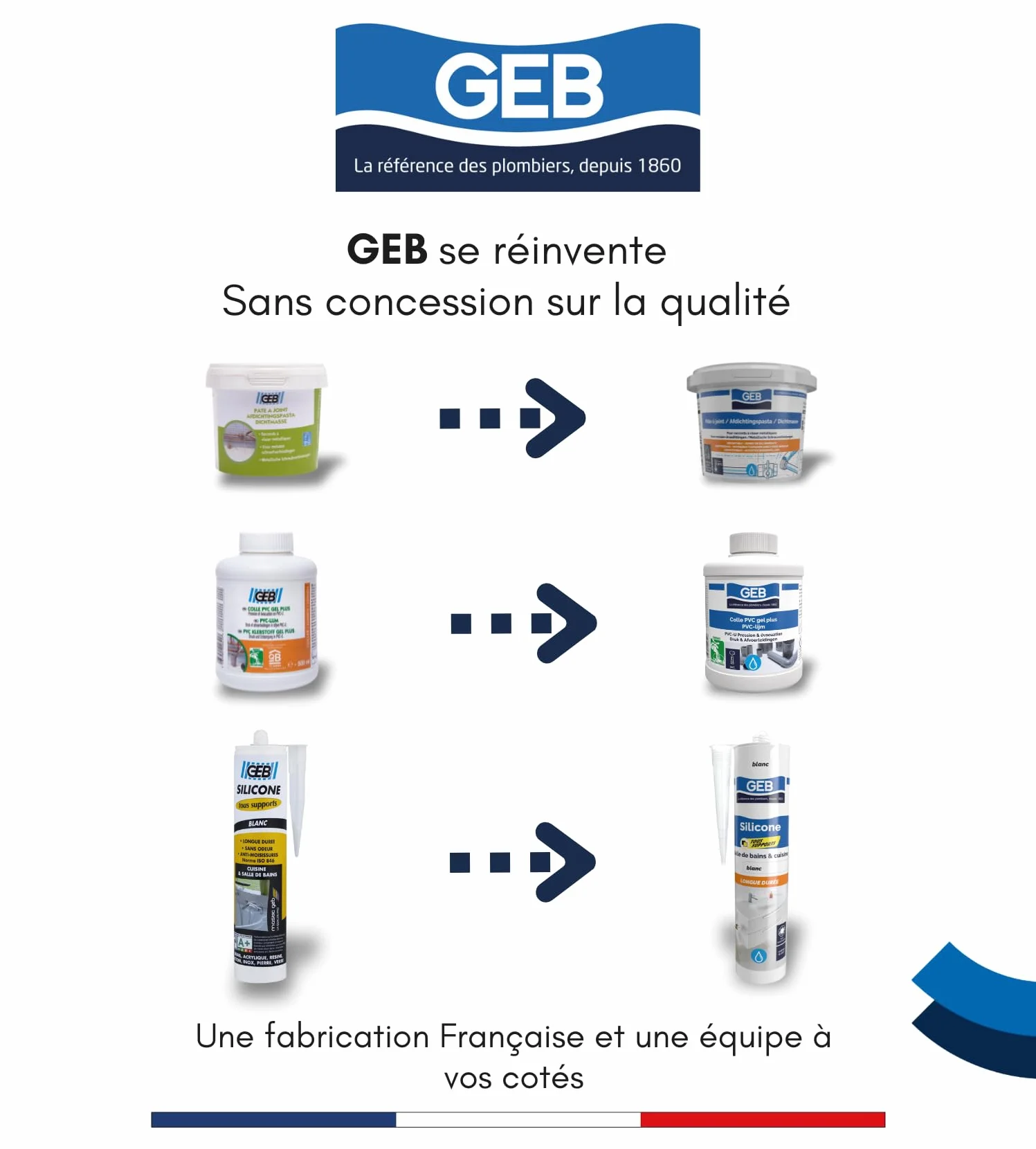GEB Collafeu – Colle Réfractaire 1100°C pour Poêle à Bois, Insert, Cheminée, Four & Chaudière – Fixation Briques, Tresses, Gaines, Manchons & Joints – Cartouche 310ml