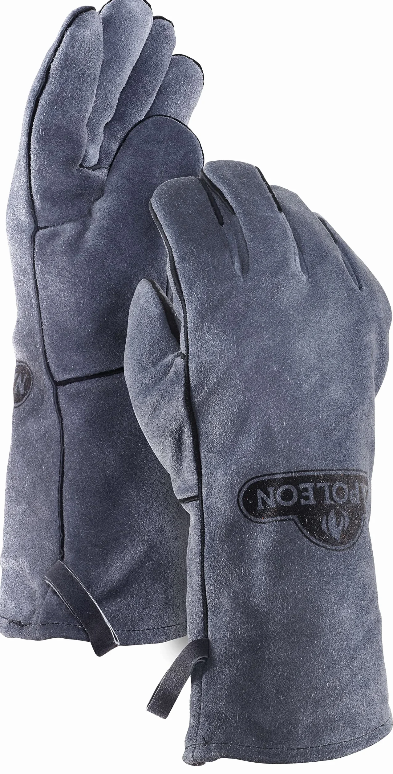 Napoleon Gants de Barbecue en Cuir Noir Gris
