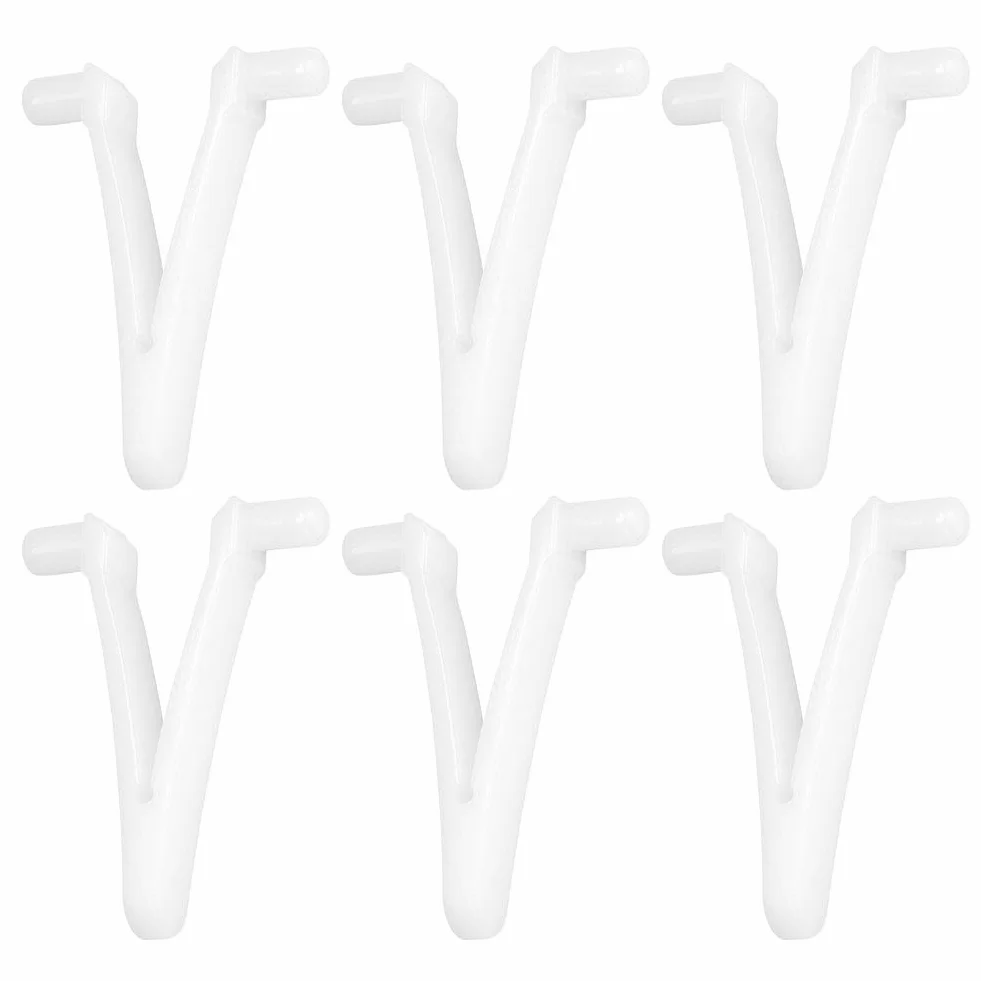 Lot de 6 clips de fixation papillon en V pour piscine