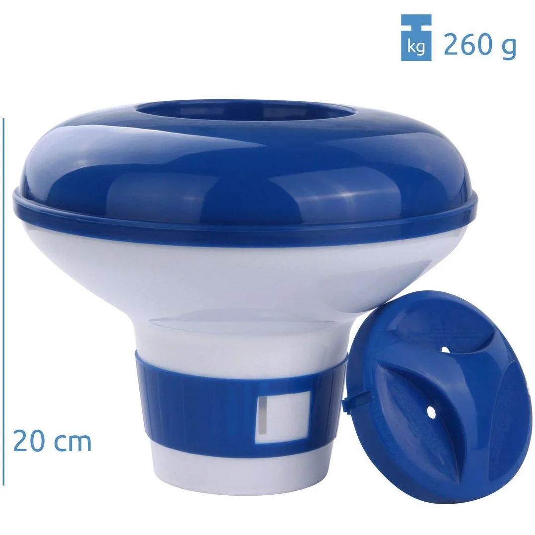 Kit de nettoyage pour piscine PCS 6 pièces avec barre épuisette brosse aspirateur