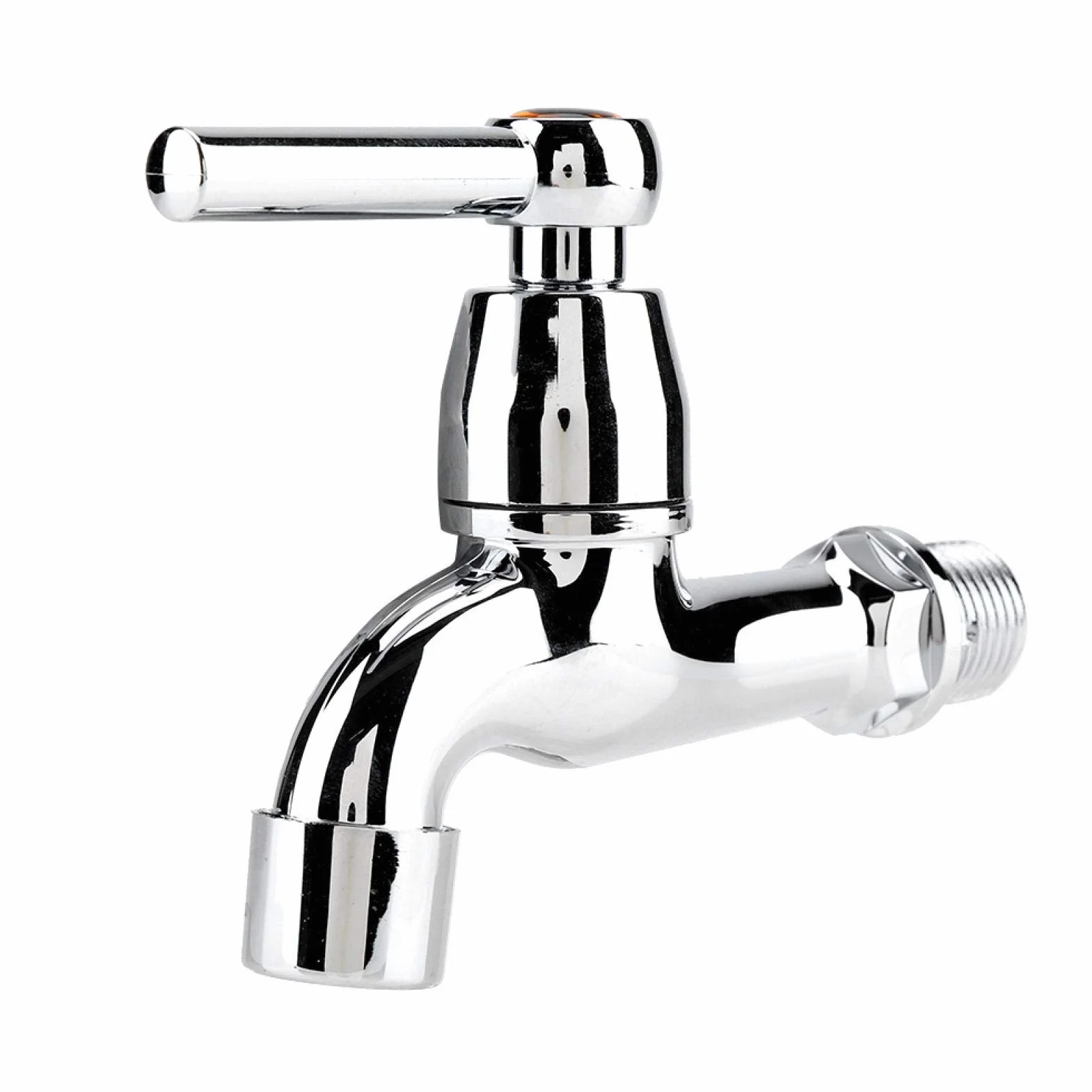 Robinet de Salle de Bain en ABS Mural Poignée Unique pour Machine à Laver