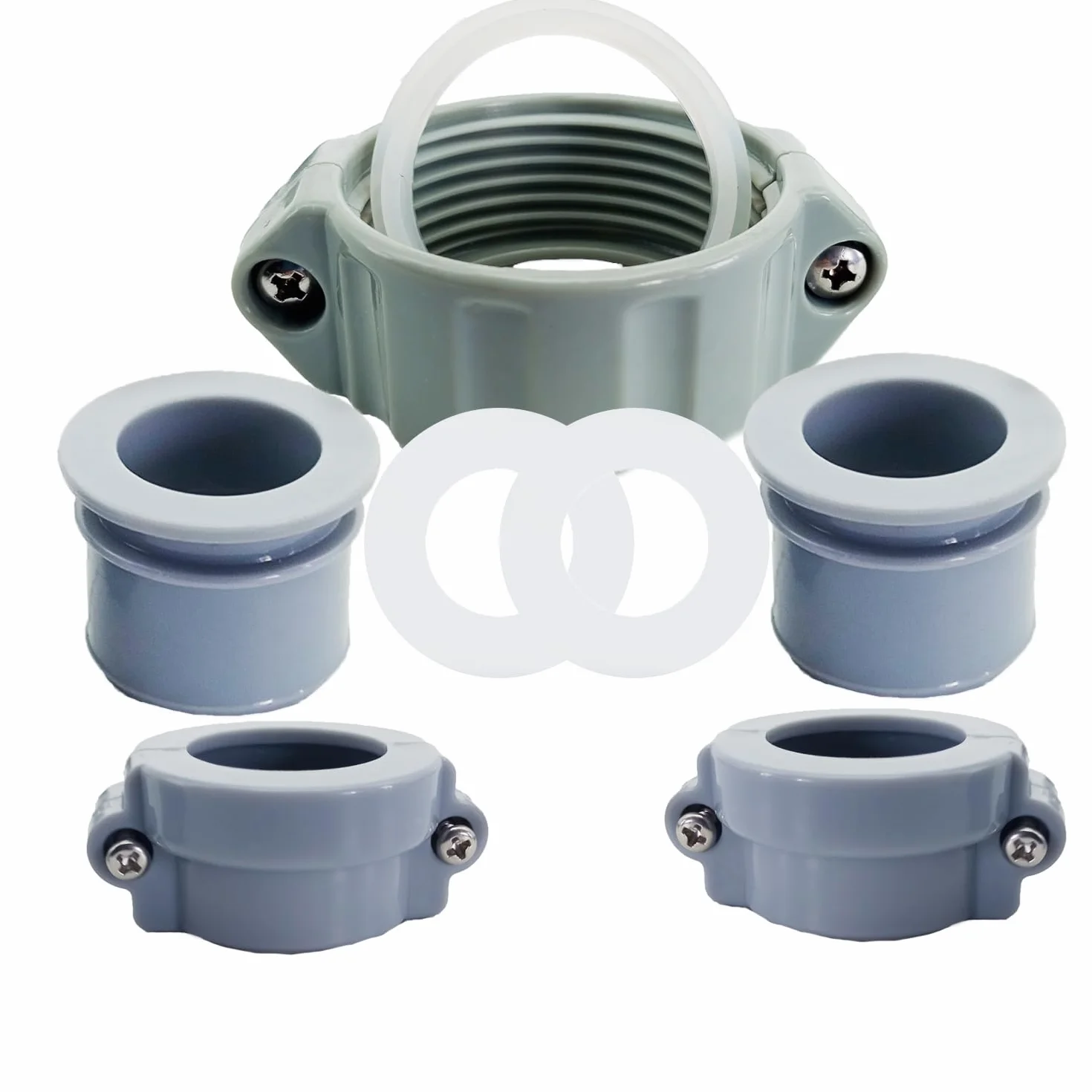Compatible pompe à couplage Lay-Z-Spa, joints 1A 2B/C, écrous, rondelles