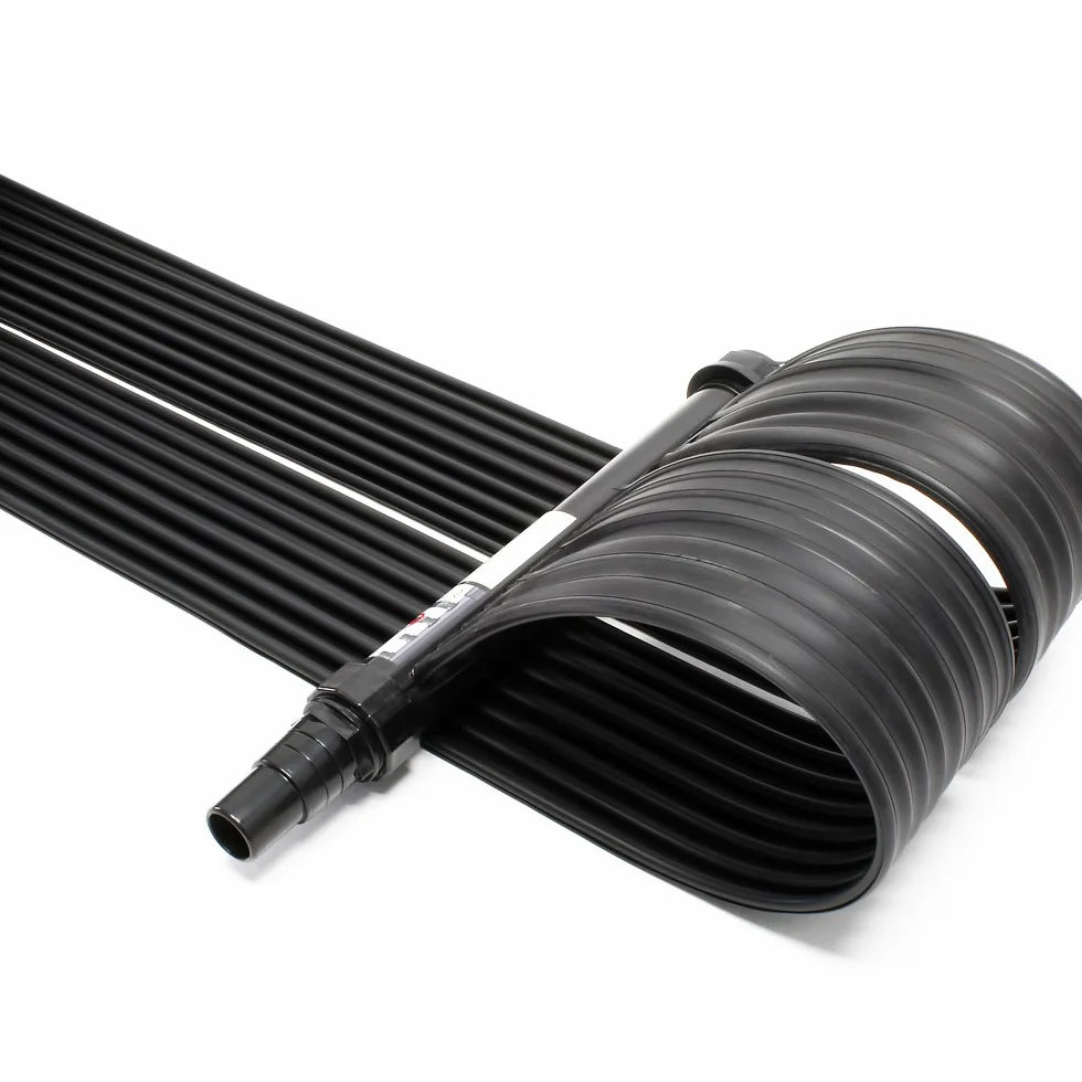 WilTec Chauffage Solaire pour Piscine 605 x 80 cm 10 000 l/h PVC Pompe