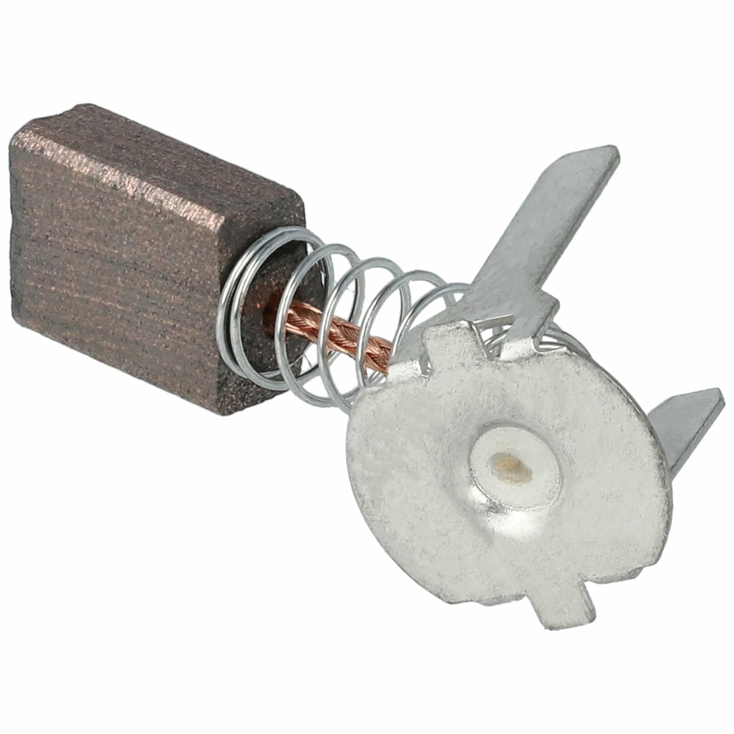 vhbw 2x balais de charbon 4,4 x 7,9 x 11,2 mm compatible avec Bosch GSB 18V-21 3 601 JH1 100 outil électrique + ressort