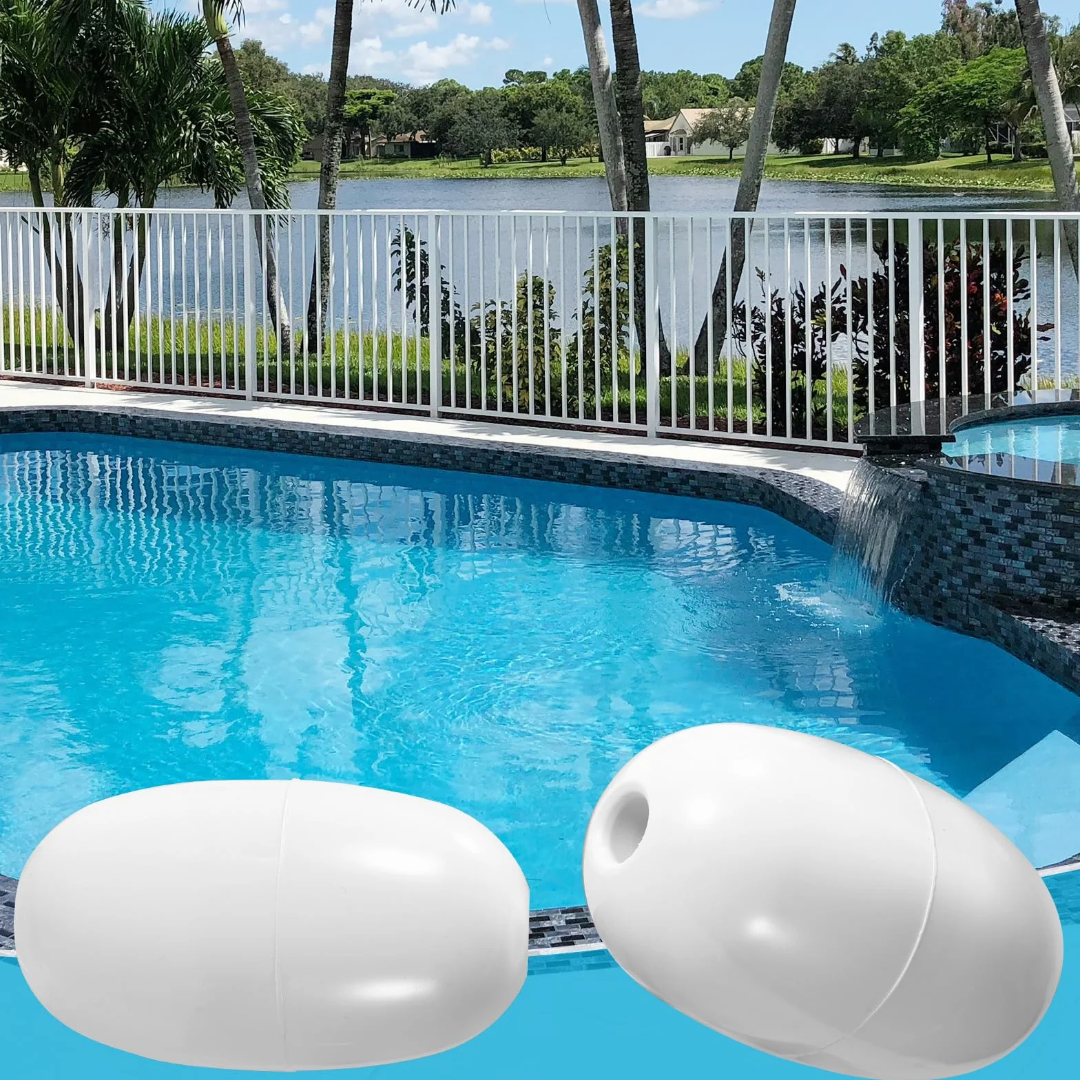 Flotteur de Nettoyeur de Piscine EA20 Remplacement Polaris Zodiac 180 280 360 380 Blanc