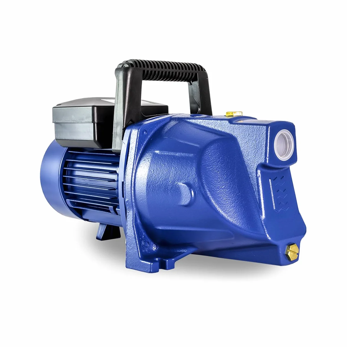 Tallas GARDEN 1500 B Pompe de jardin – 6 300 l/h – 1500 W – Hauteur de refoulement 48 m – Très robuste – Avec poignée et prise montée – Pompe d'arrosage