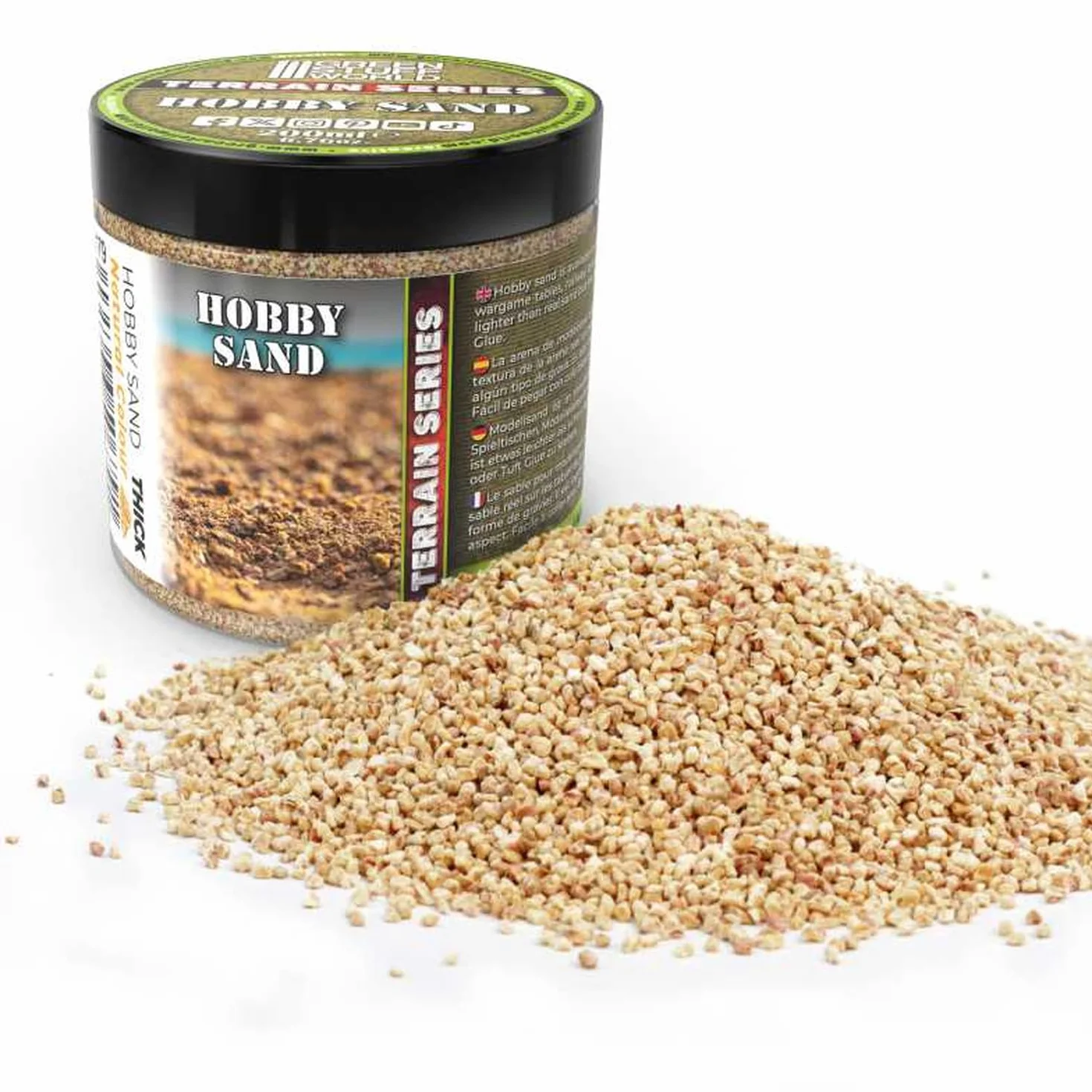 Natural Thick Hobby Sand 200 ml
