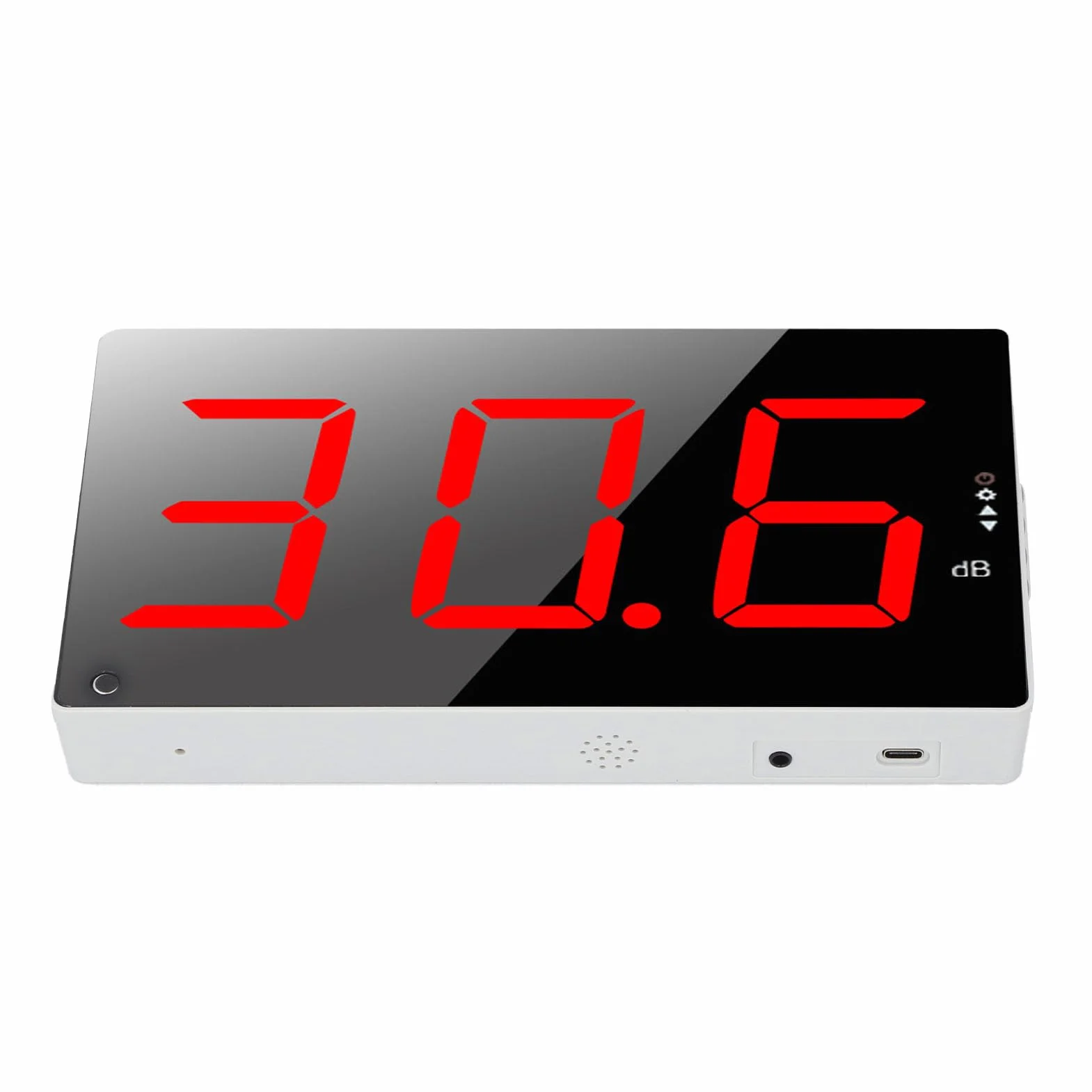 METTRE DE DÉCIBEL, 30-130 DB Range LCD Affichage Mur en Décibelmètre, Testeur DE Compteur Niveau Son