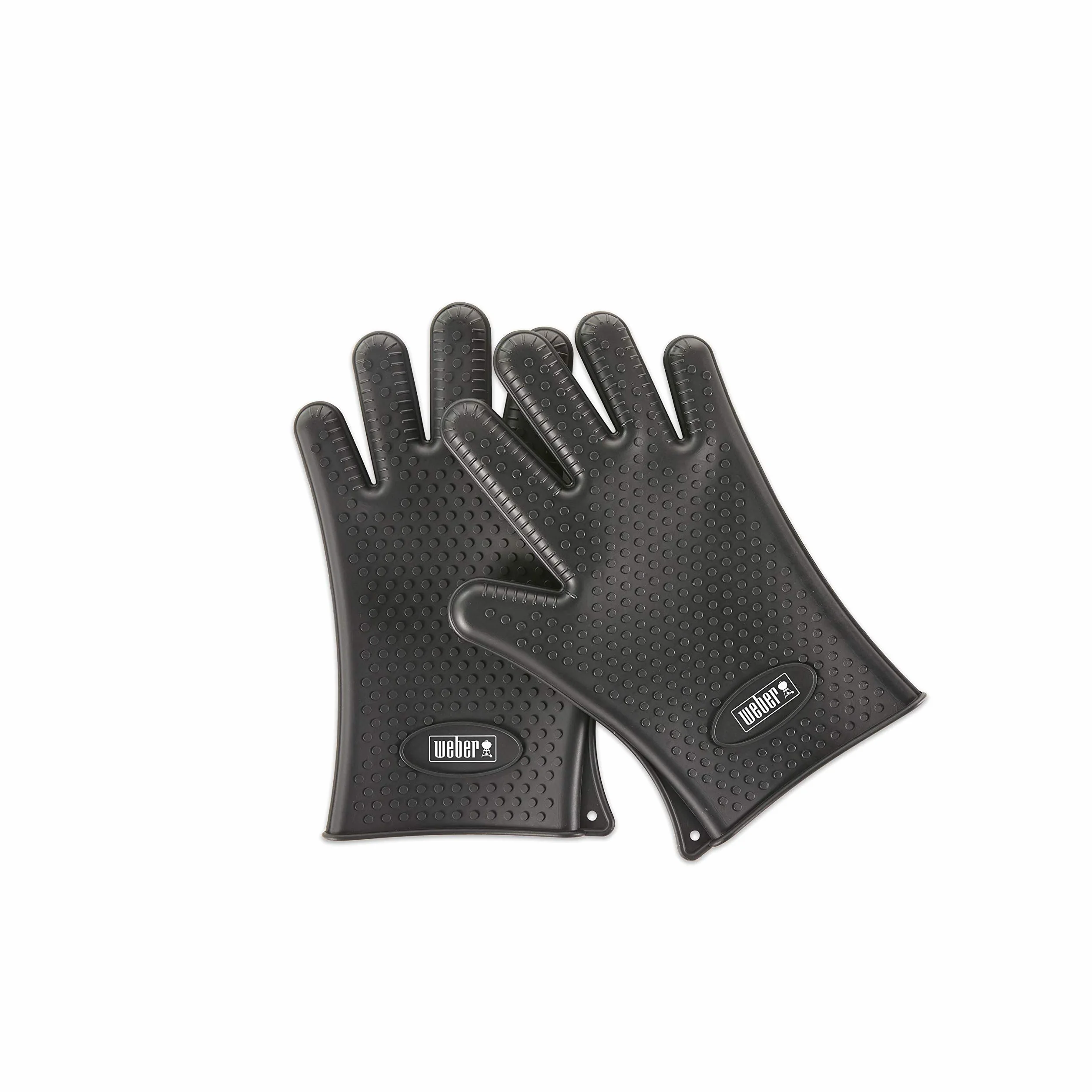 Weber Gants barbecue silicone résistants chaleur eau alimentaire Noir 7017