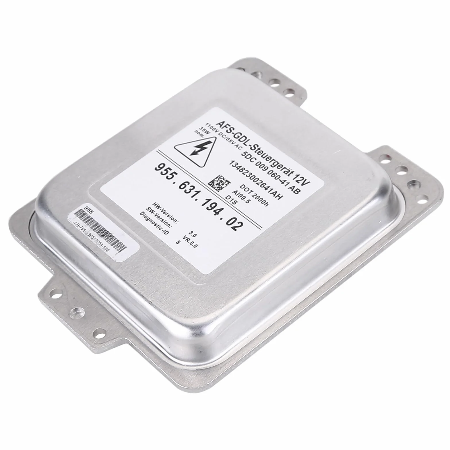 Module de contrôle de phare au xénon D1S pour Cayenne 2007-2010 5DC00928500 Compatible avec ballast xénon HID pour phare, module de ballast 95563119401 95563119402 35W 85V