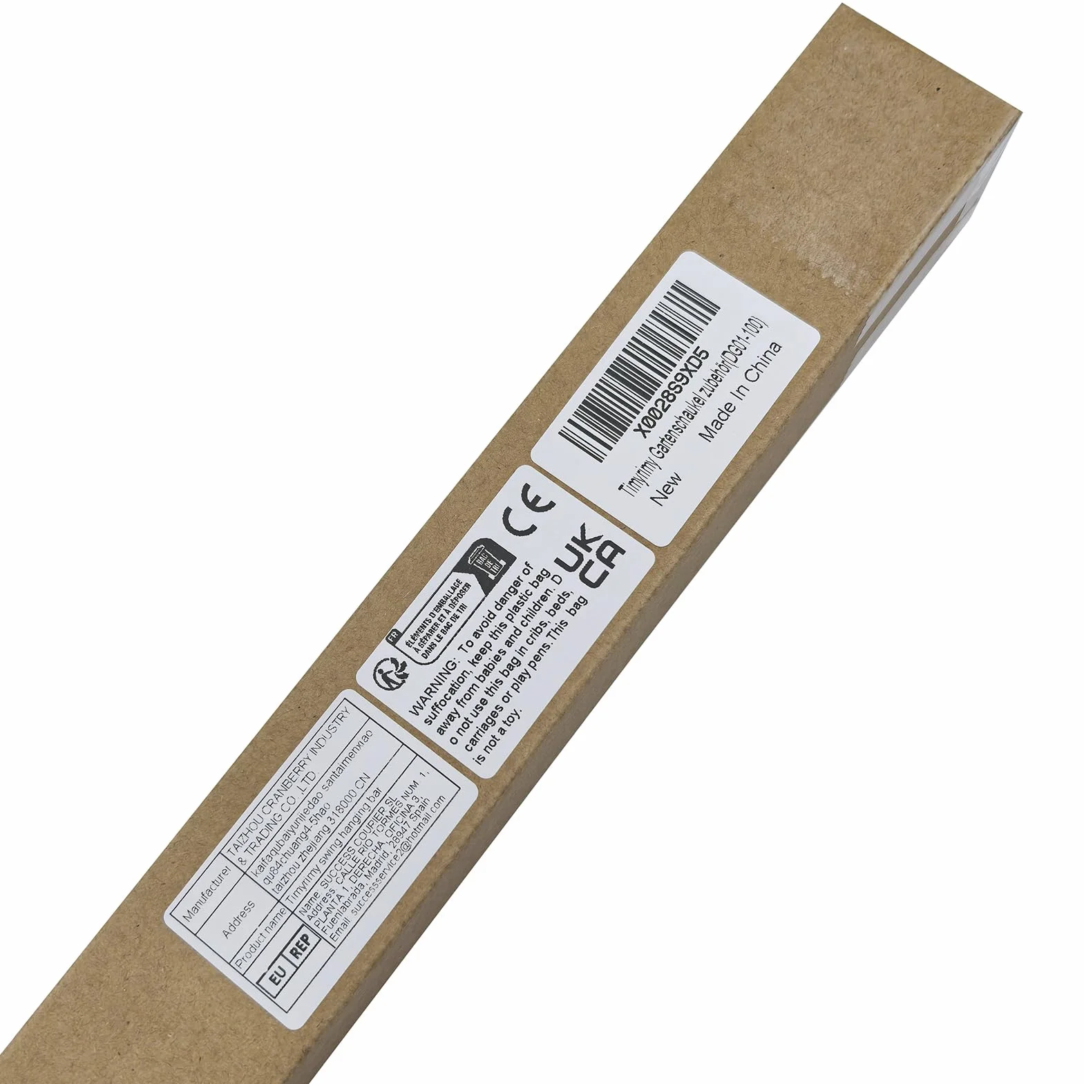 Barres de Suspension pour balancelles avec auvent 100cm (39.4") en métal Noir