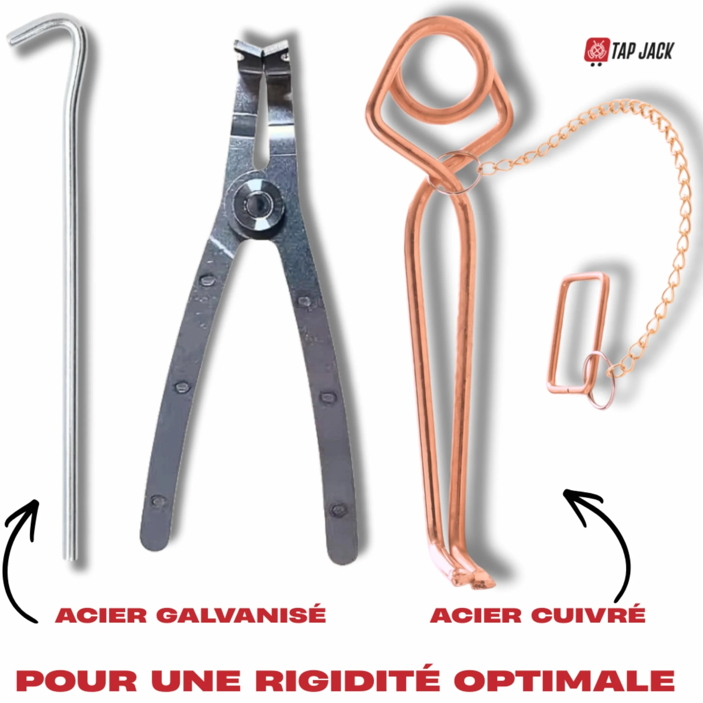 Pièges à Taupes Lot de 4 - Anti-Taupe Professionnel Efficace - Système Résistant - Contrôle Rapide et Naturel des Taupes