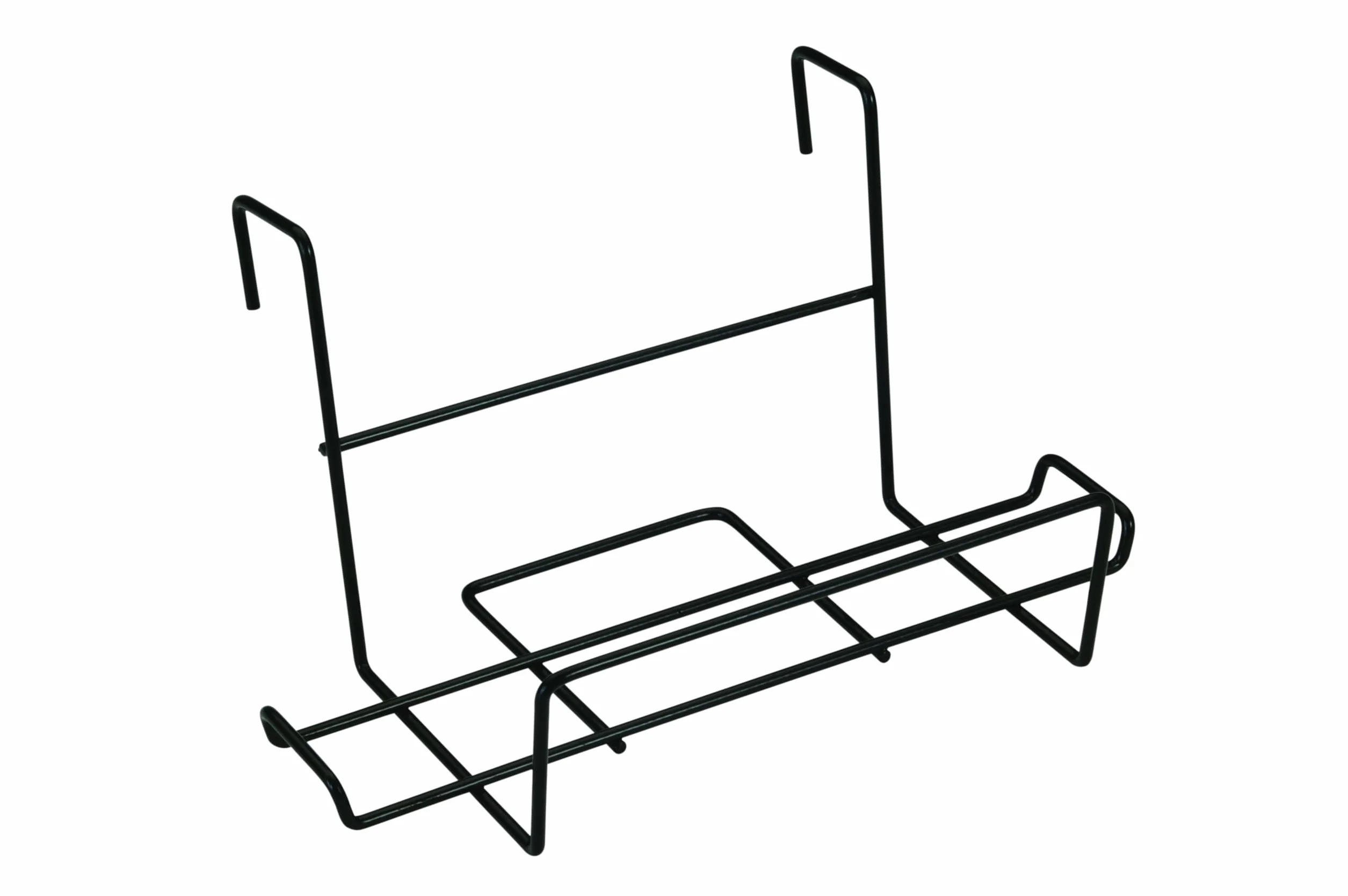 Sauvic Support Balcon pour Jardinières Acier Plastifié Noir 40 x 18 x 23 cm