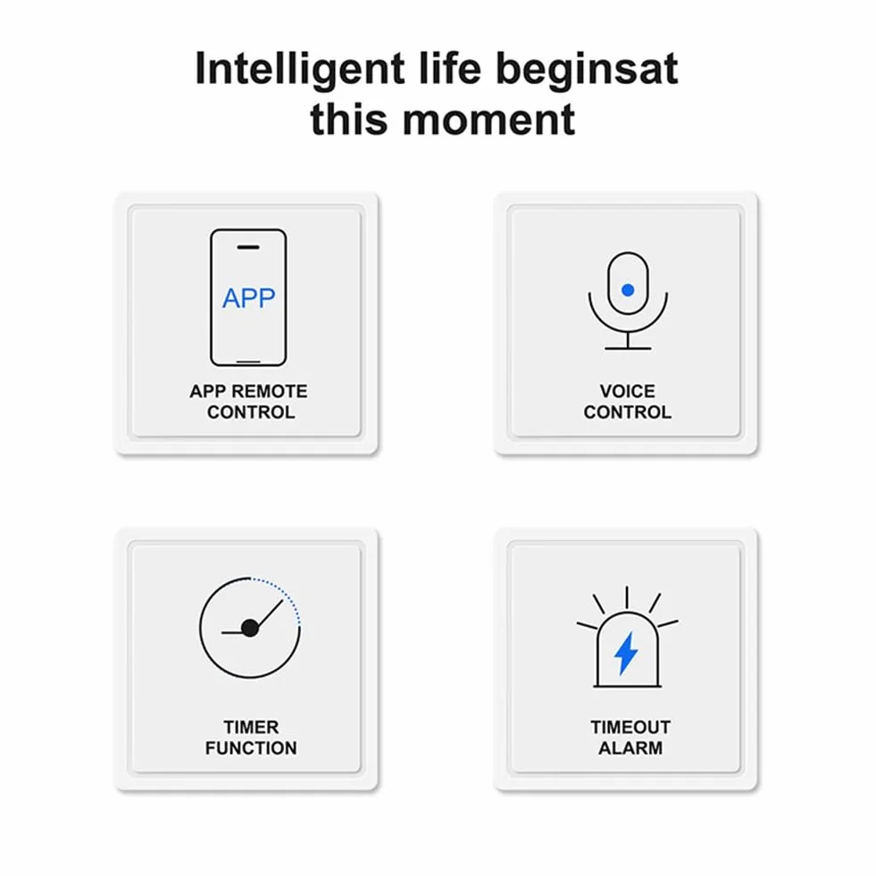 Module de Contrôleur D'Ouvre-Porte de Garage Tuya, Commutateur de Télécommande, Application Smart Life, Fonctionne avec Alexa Home Assistant Wifi