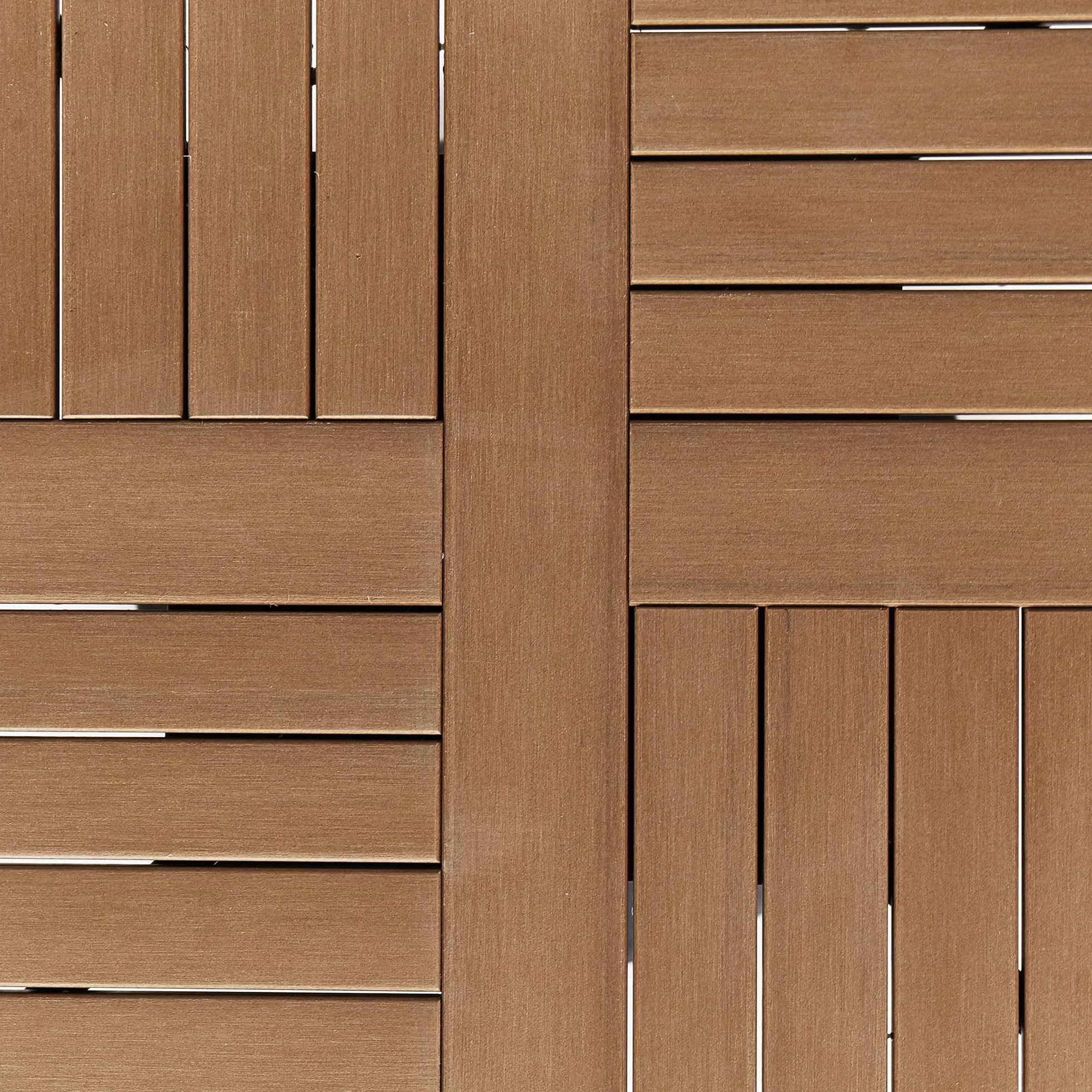 Beliani Table de Jardin Carrée Bistro 60 x 60 cm Métal Bois Synthétique Balcon Moderne