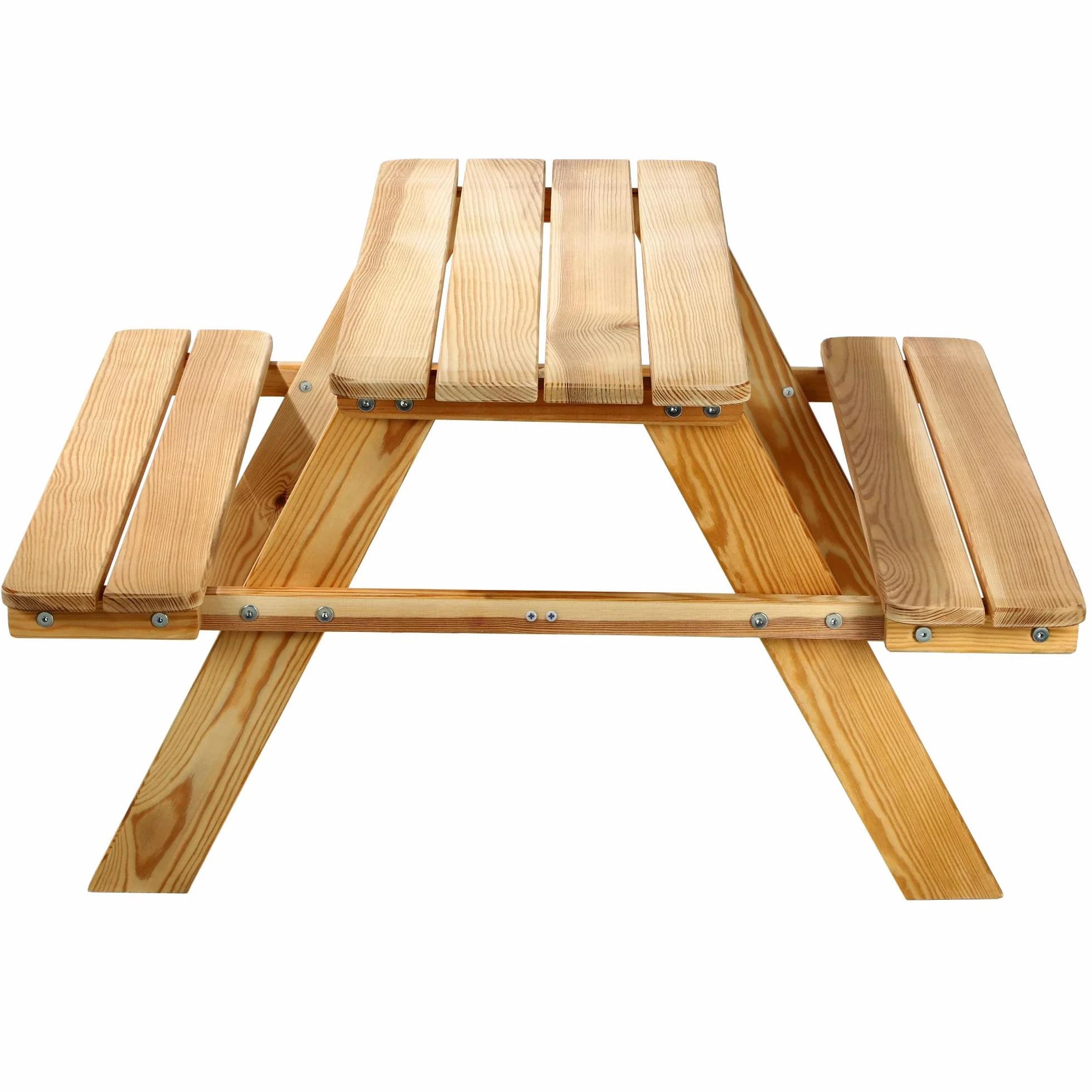 KADAX Table de pique-nique pour enfant en bois avec bancs, ensemble de jardin