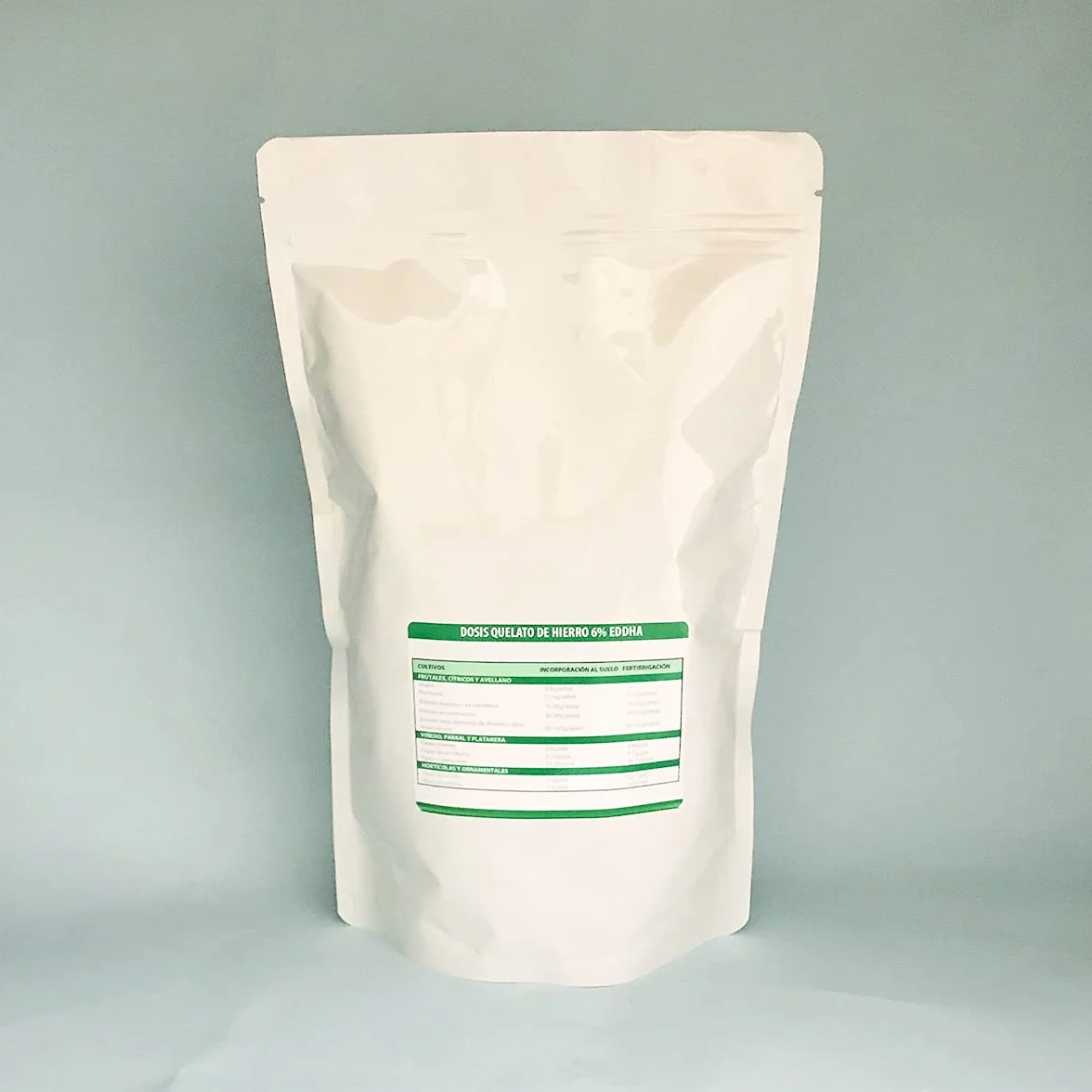 Chélate de Fer 6% Fe-EDDHA ortho-ortho 4,8% Nutriment Plantes Chlorose (1kg)