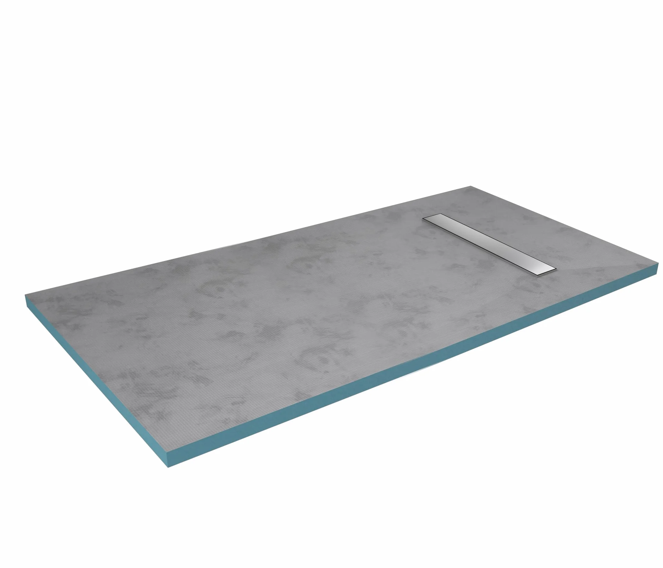 RECEVEUR DE DOUCHE A CARRELER 90x140CM RECOUPABLE AVEC BONDE CANIVEAU