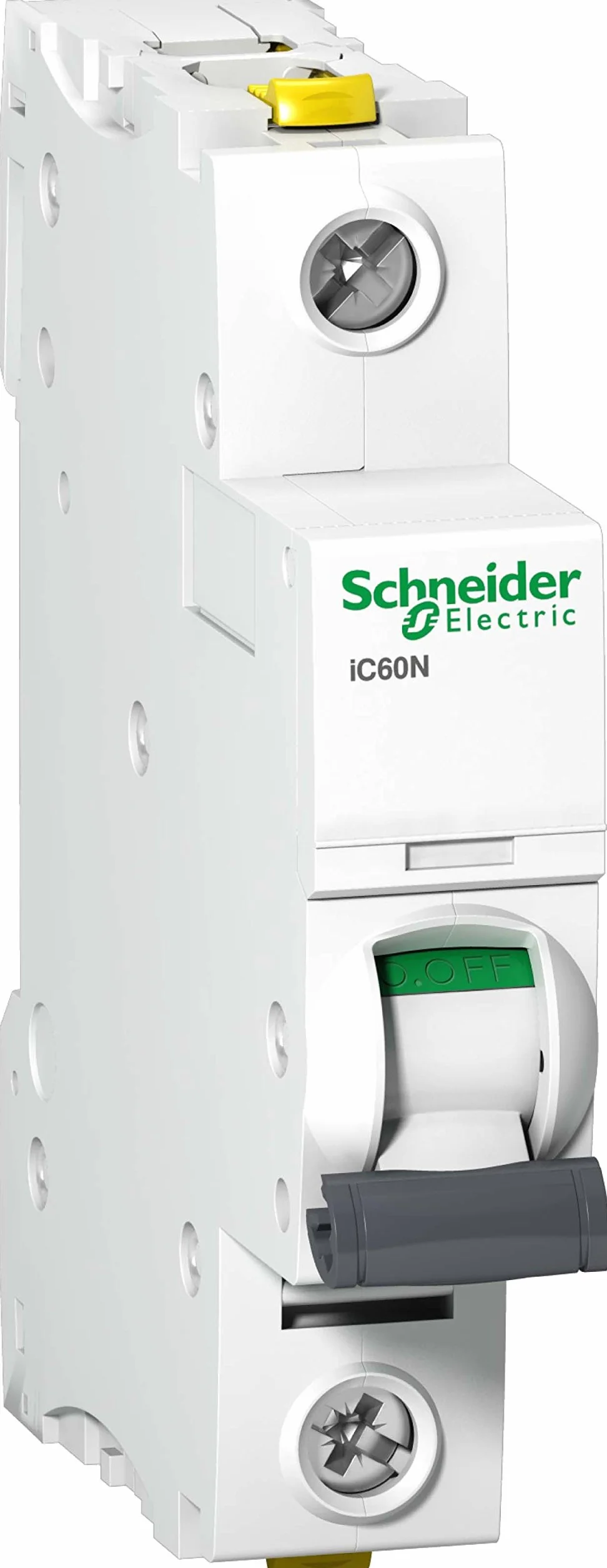 Schneider A9F04163 Disjoncteur iC60N, 1P, 63A, C