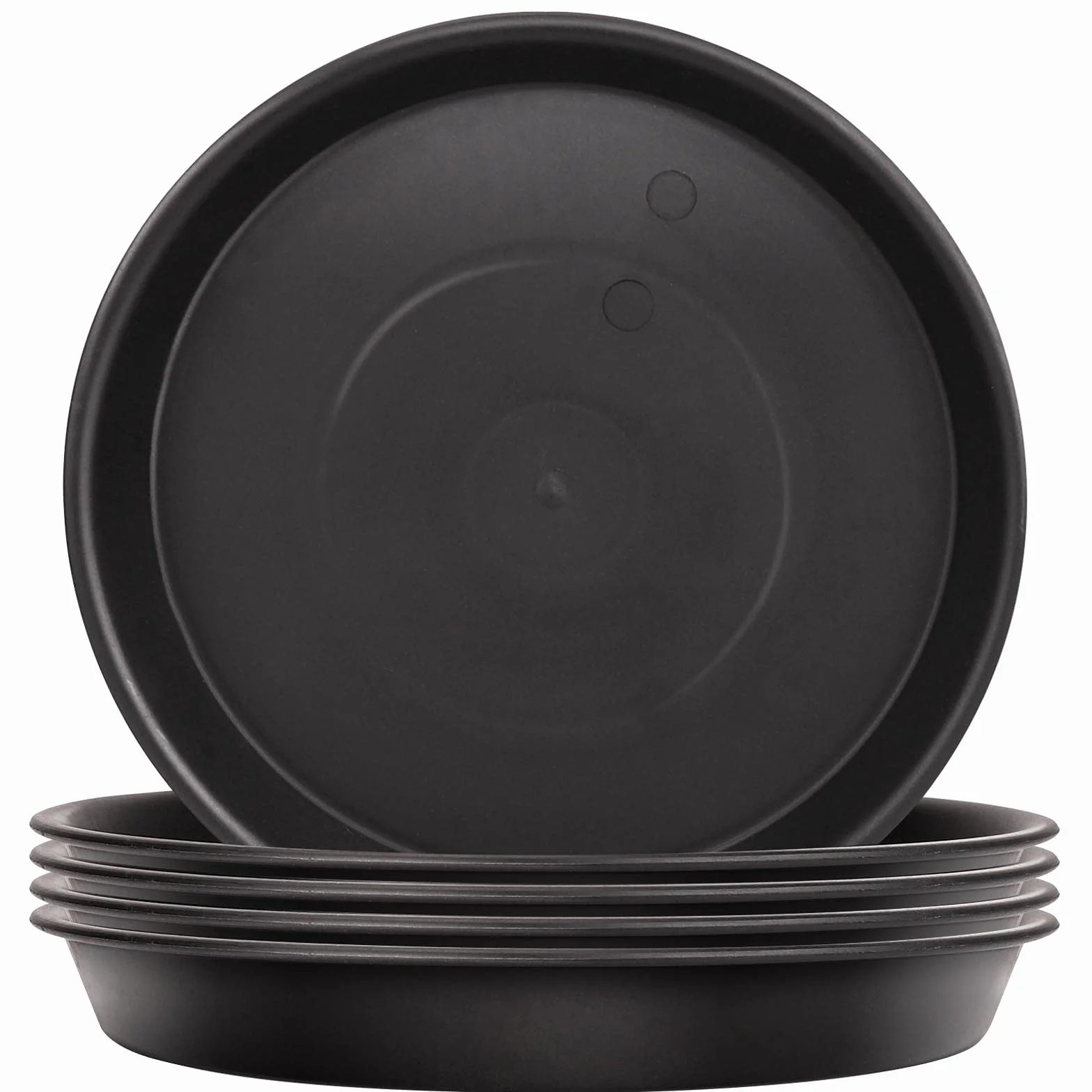 Soucoupes pour Plantes 30cm Lot de 5 - Plateaux pour Pots de Fleurs Intérieur Extérieur