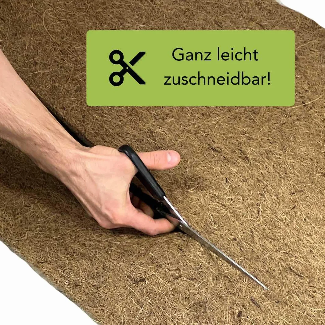 Florade® Tapis coco protection hivernale plantes en pot 100% biologique différentes tailles