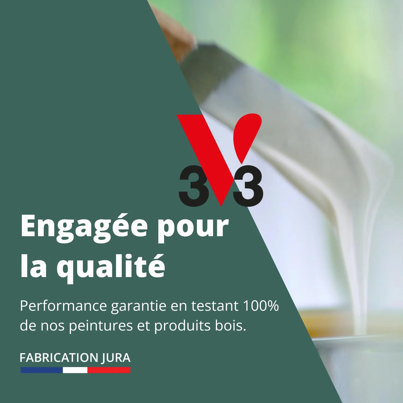 V33 Peinture blanche mur et plafond mat - multi-supports - monocouche - BLANC RENOVATION®, 5L
