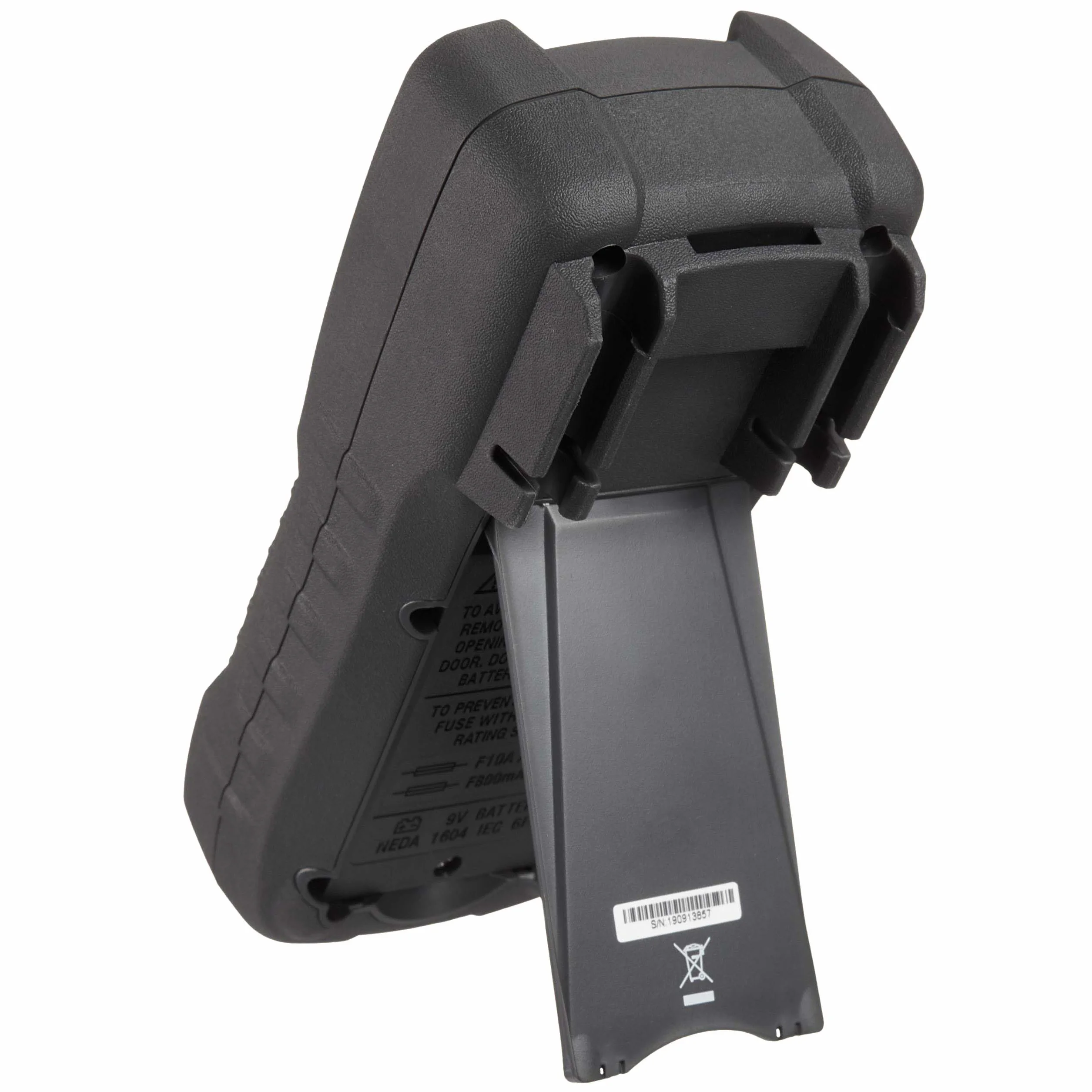 Amazon Basics Multimètre numérique 6 000 points, IP67, True RMS (valeur efficace vraie), CAT IV 600 V, Noir